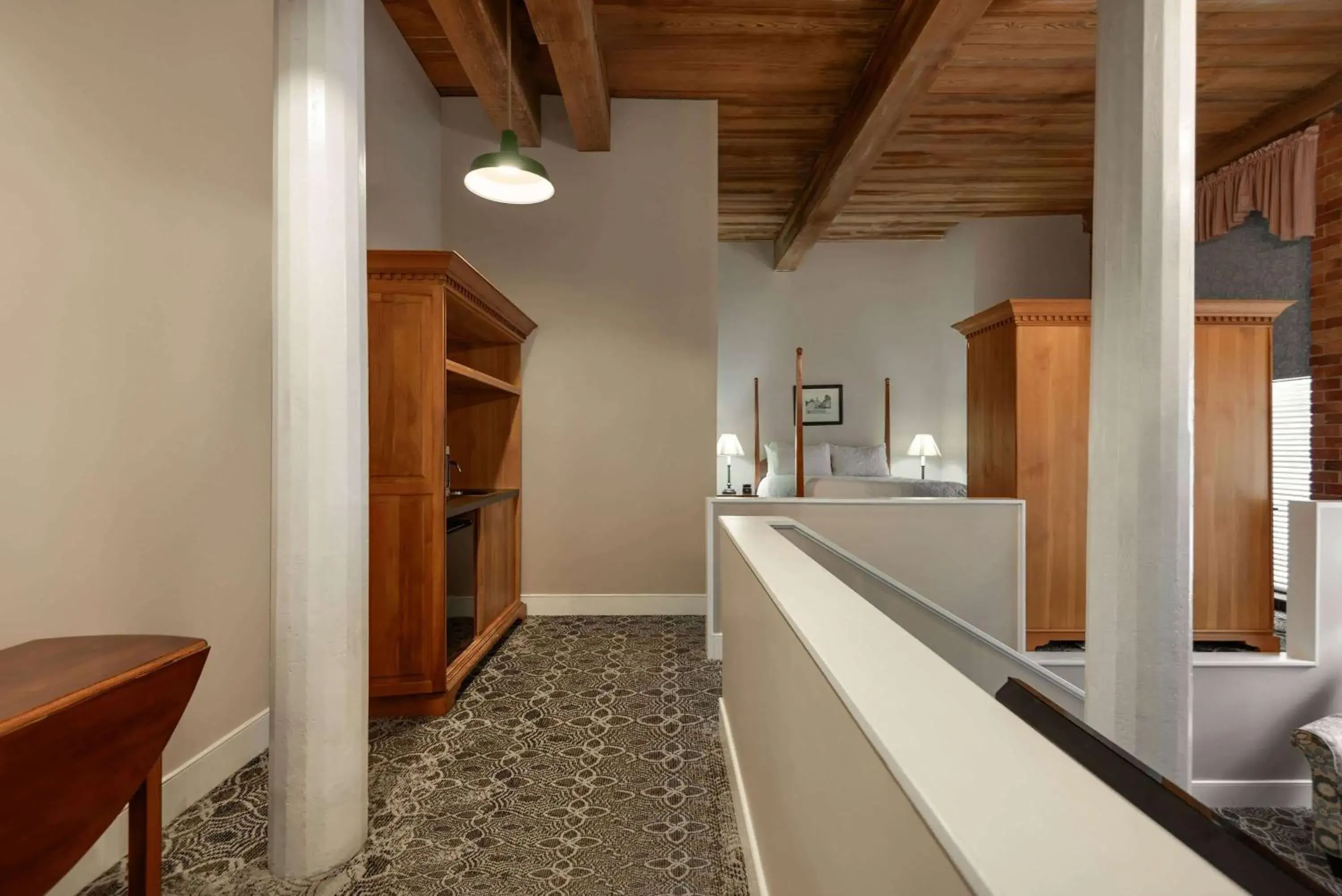 Deluxe Queen Studio Suite - Non-Smoking in The Historic Brookstown Inn, Trademark Collection by Wyndham Deluxe Queen Studio Suite - Non-Smoking in The Historic Brookstown Inn, Trademark Collection by Wyndham