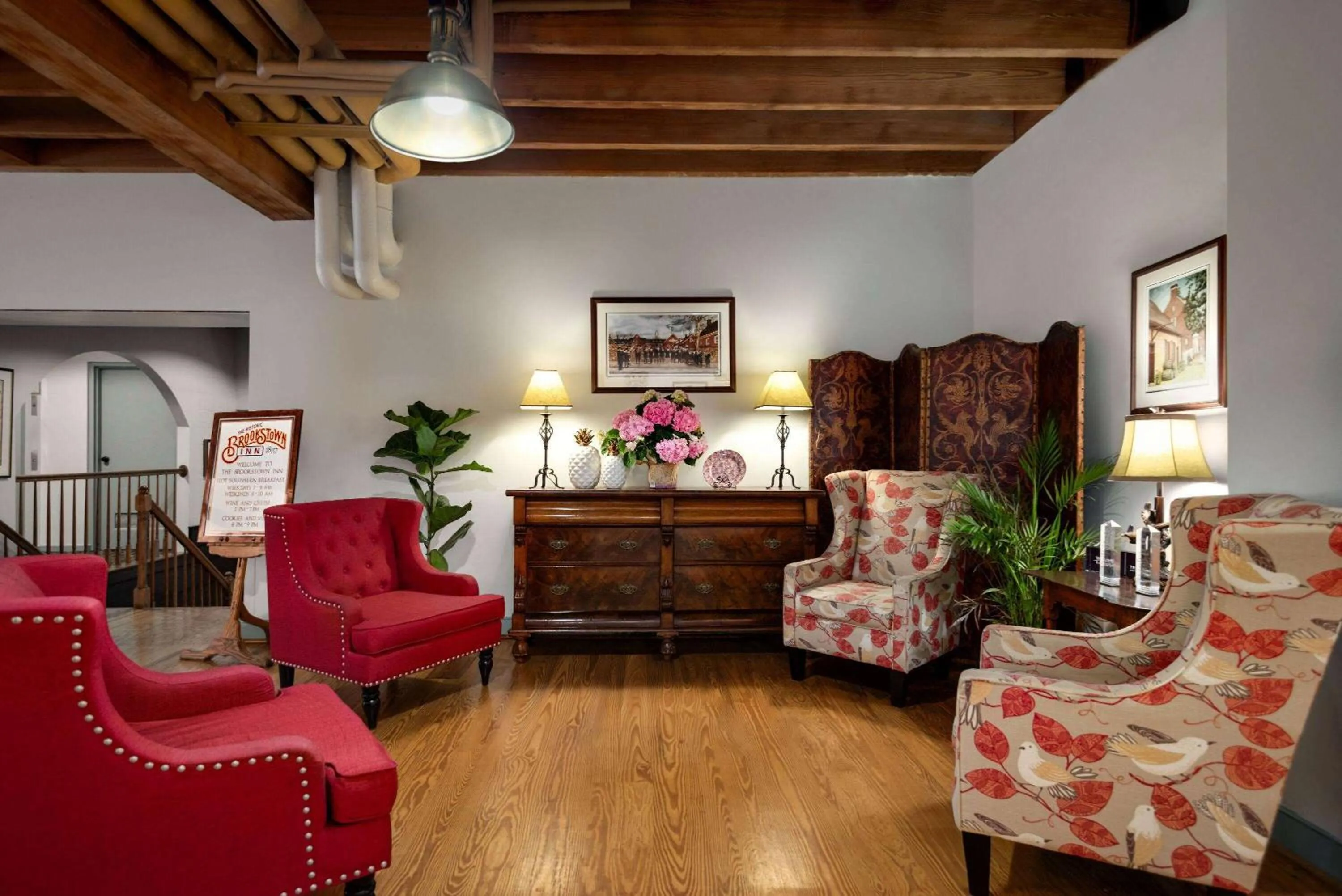 Lobby or reception in The Historic Brookstown Inn, Trademark Collection by Wyndham