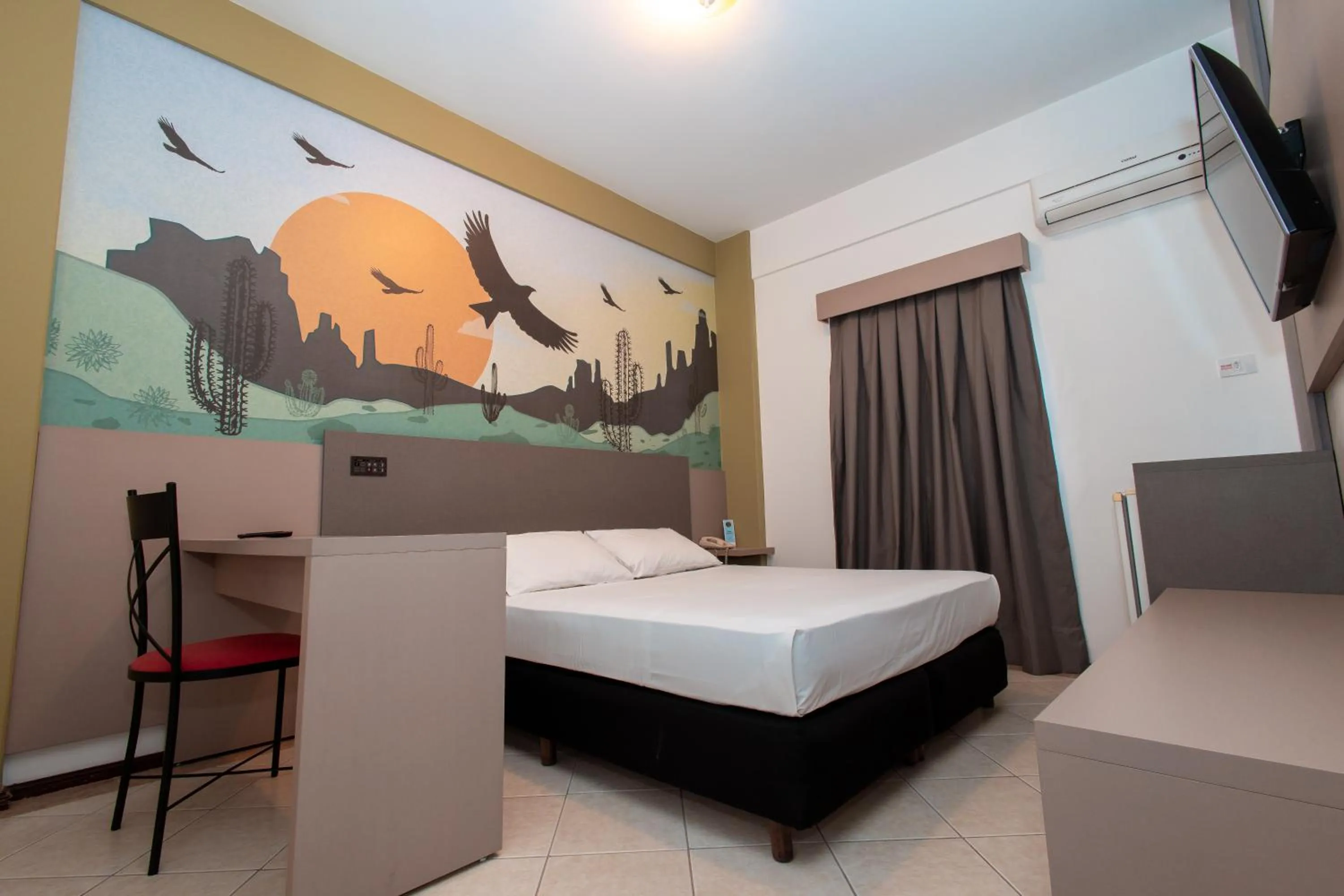 Bedroom, Bed in ibis Styles Presidente Prudente Portal D'Oeste