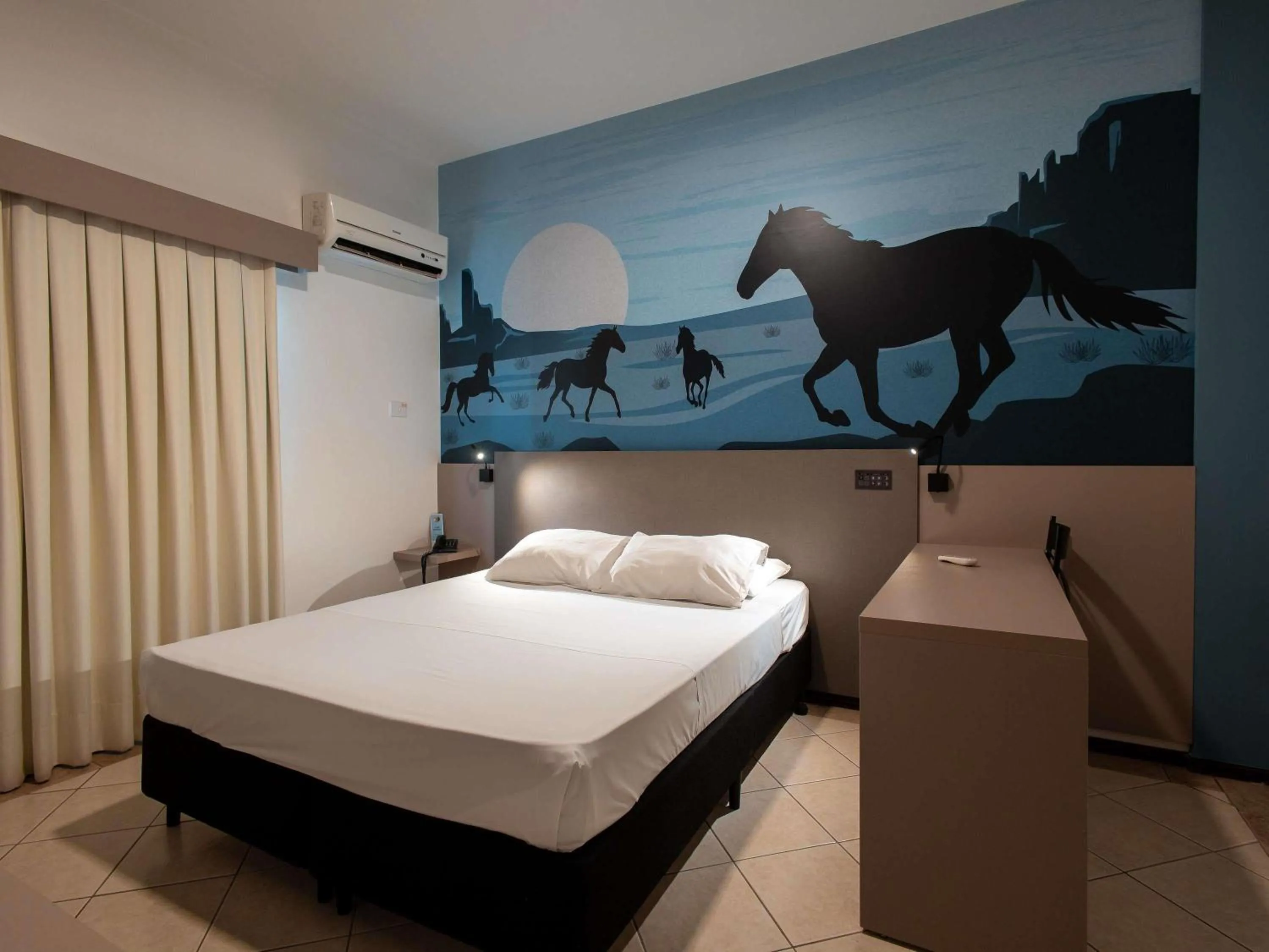 Bedroom, Bed in ibis Styles Presidente Prudente Portal D'Oeste
