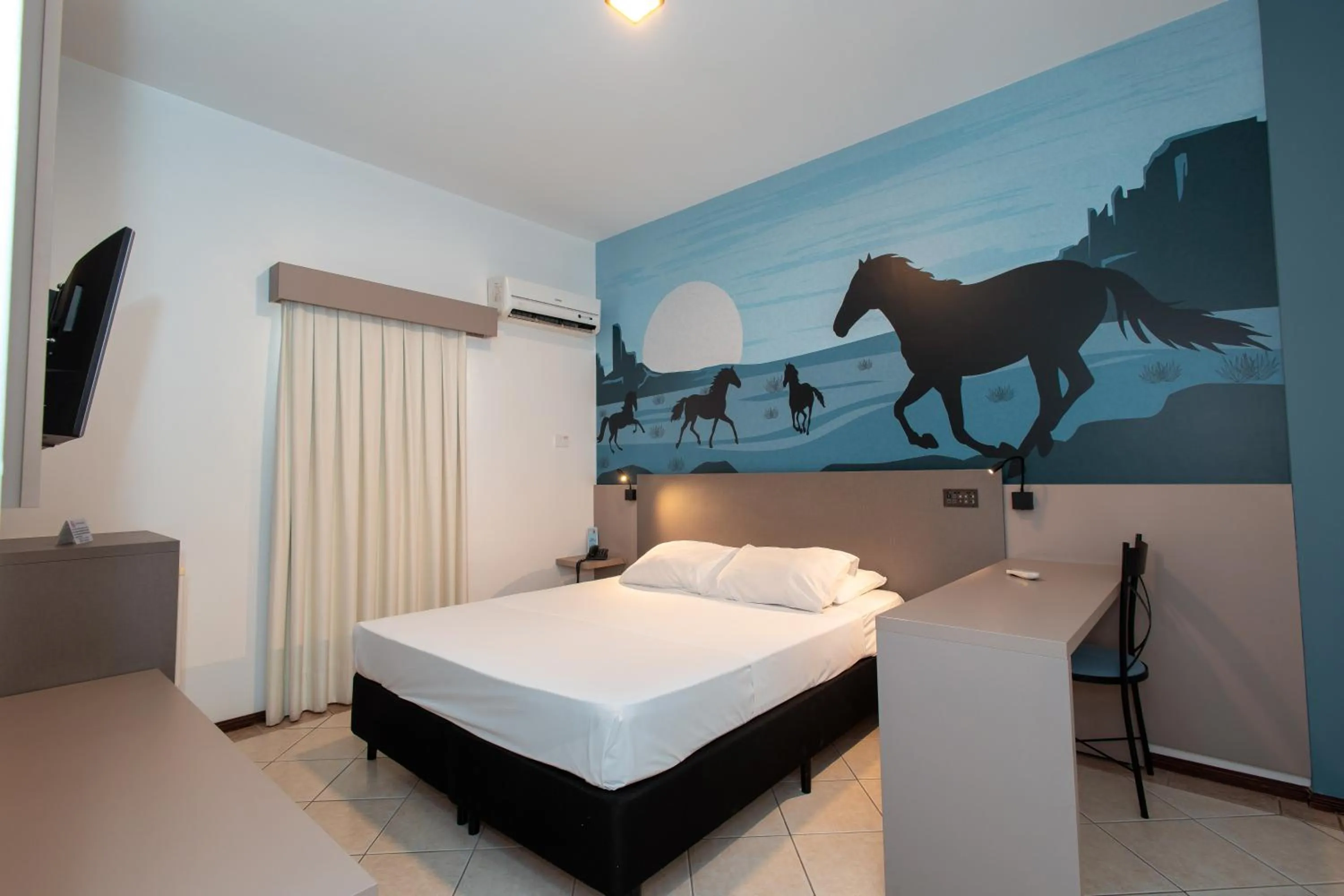 Bedroom, Bed in ibis Styles Presidente Prudente Portal D'Oeste