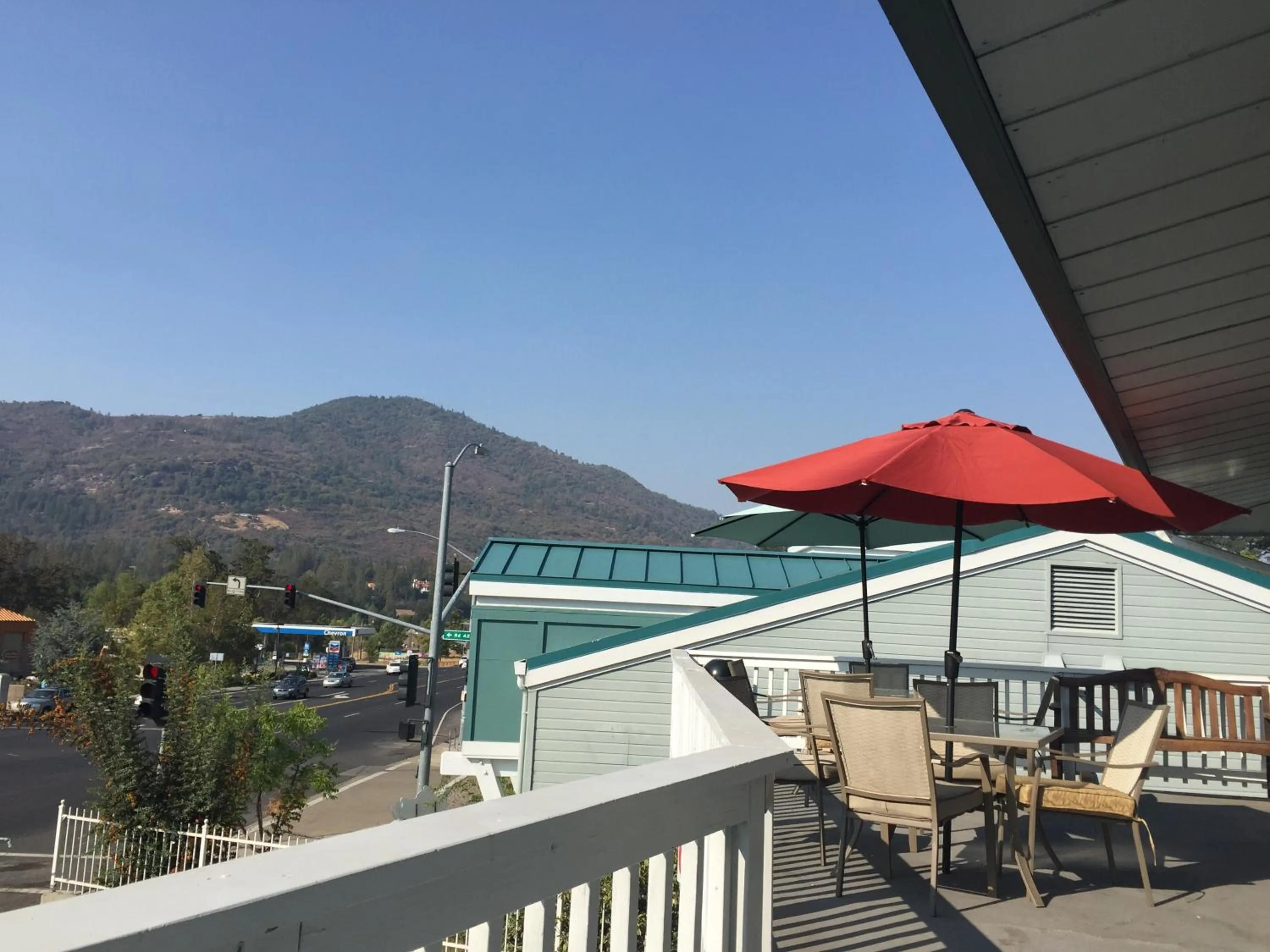 View (from property/room) in Oakhurst Lodge