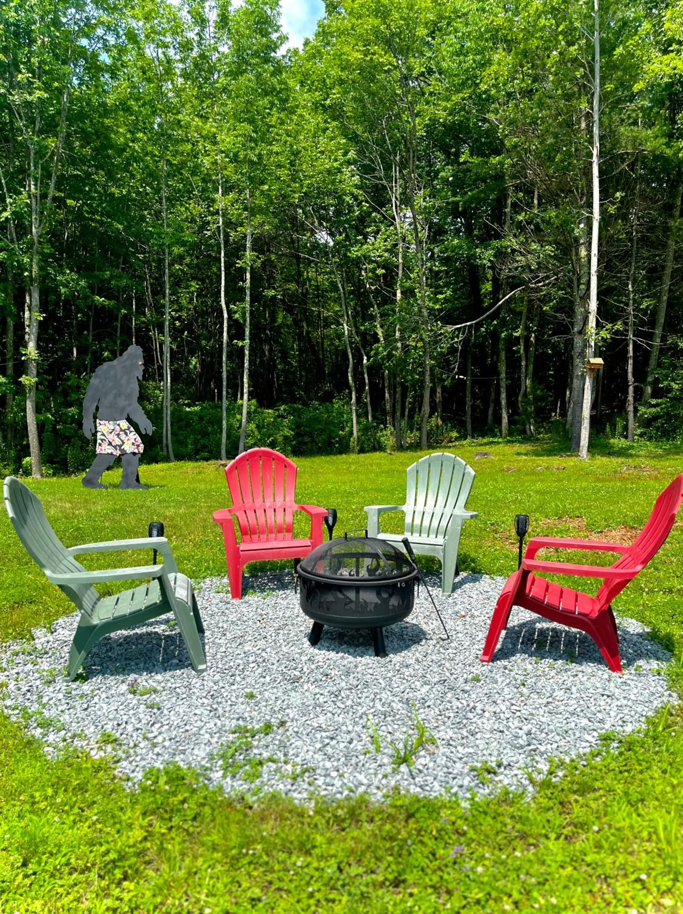 fireplace in Bucksport Inn