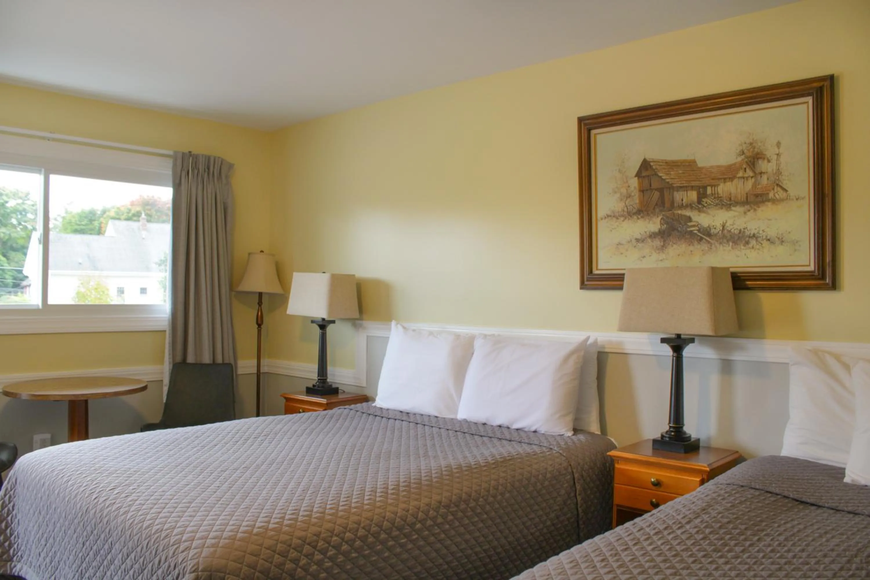 Bed in Bucksport Inn