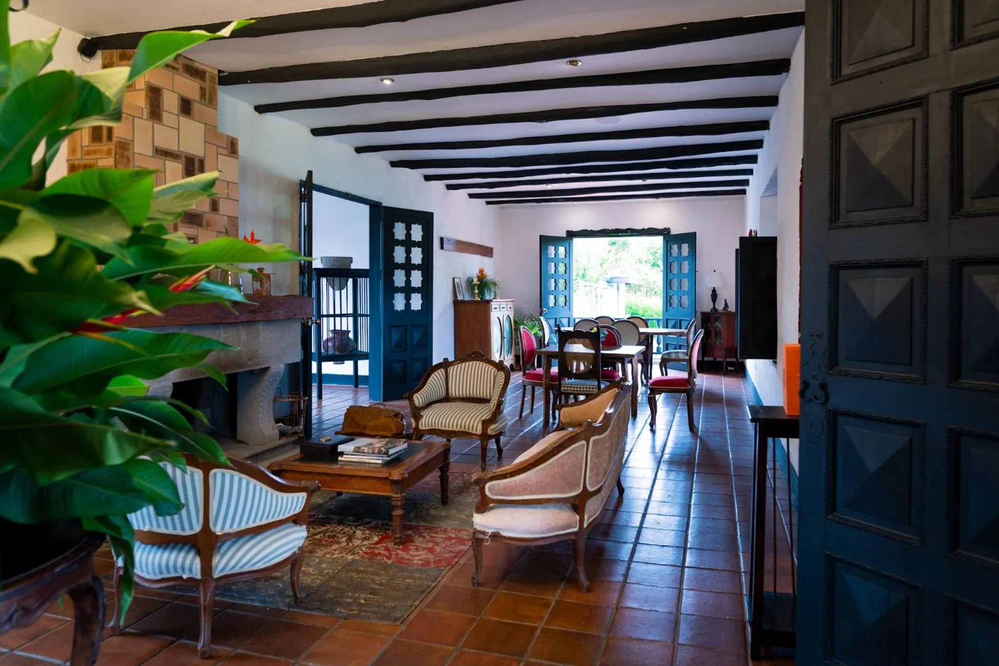 Living room in Hotel Hacienda Supracafe