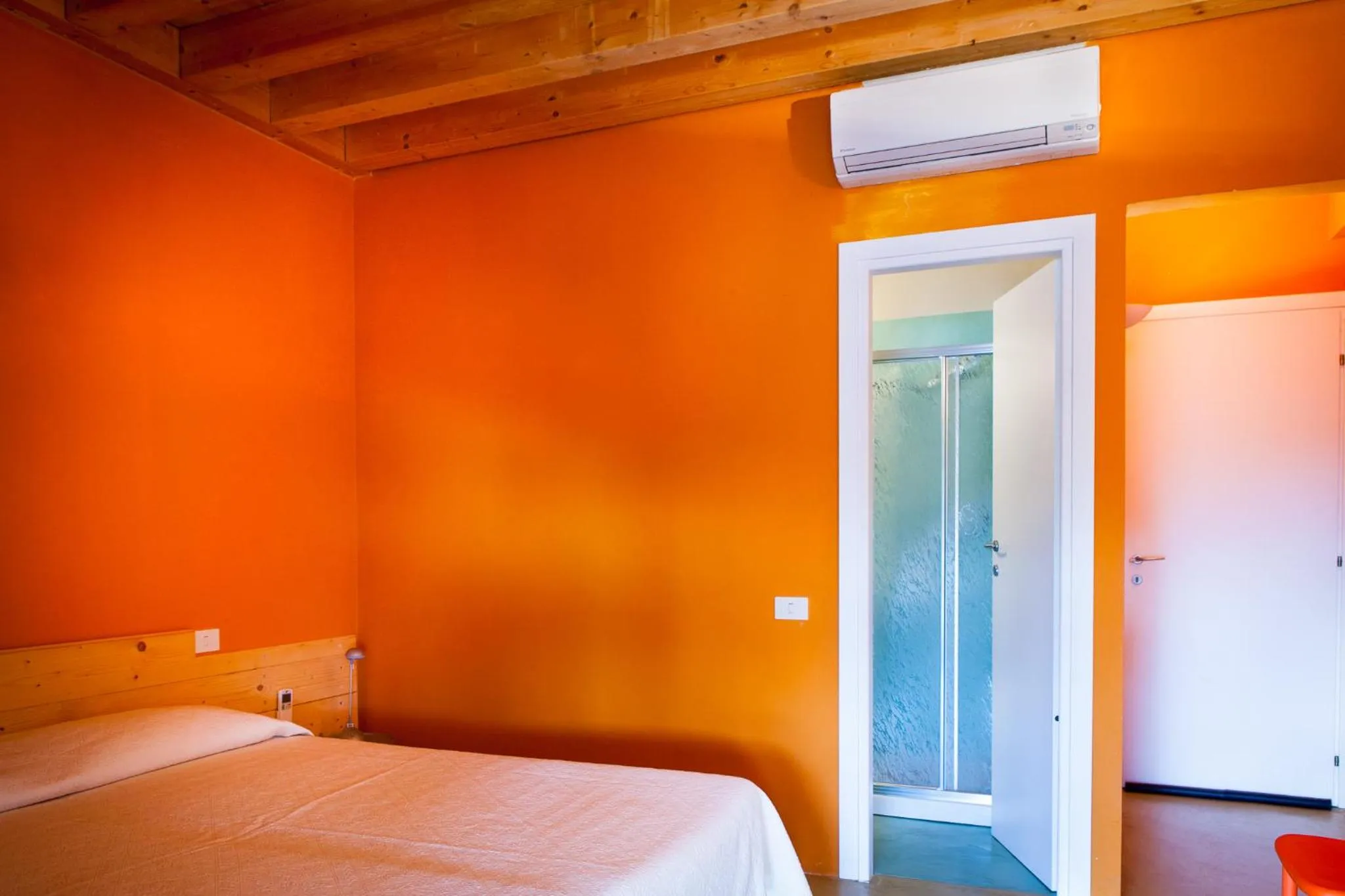 Bedroom, Bed in Casale Artemisia Capalbio