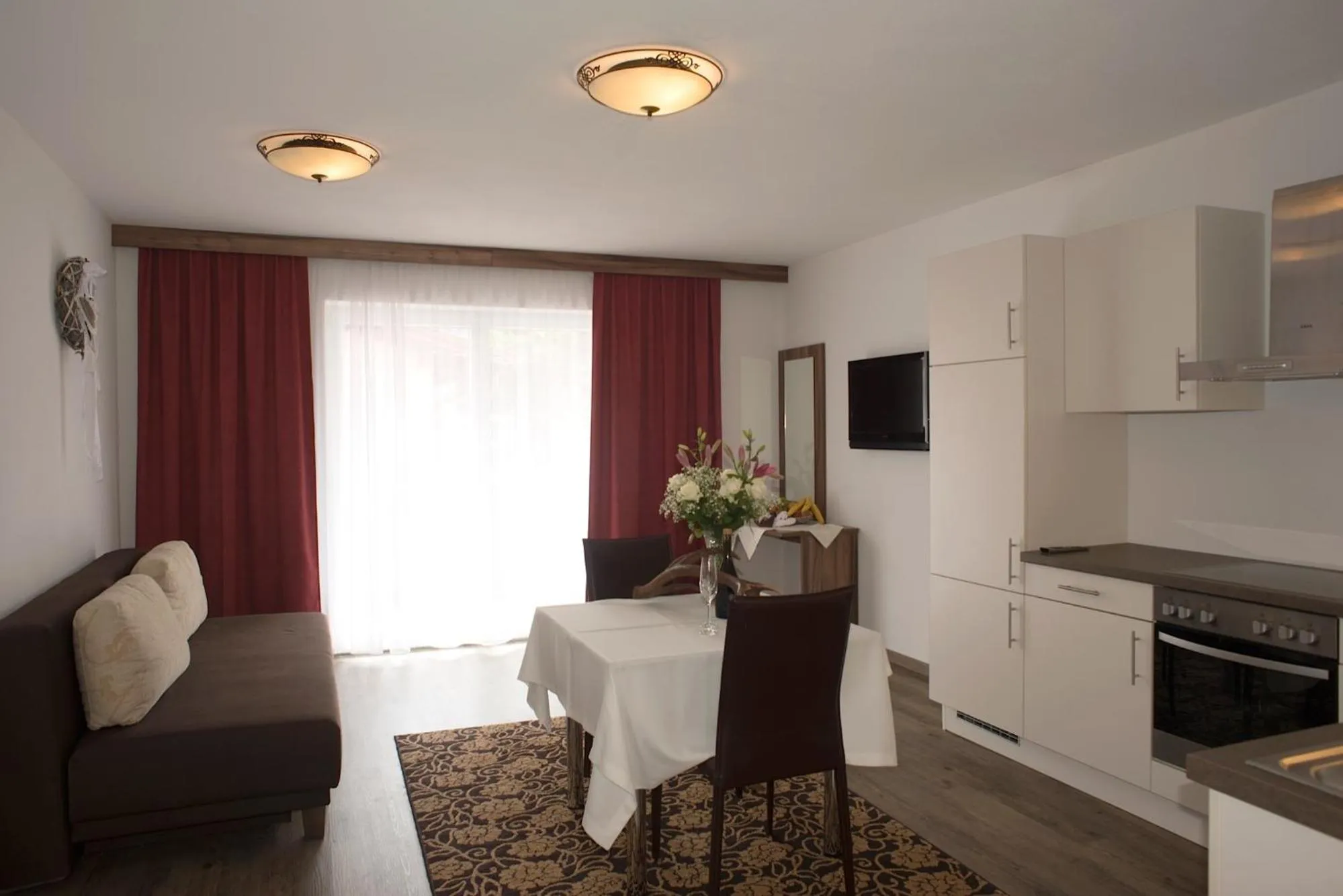 Kitchen or kitchenette in Café-Pension Margret