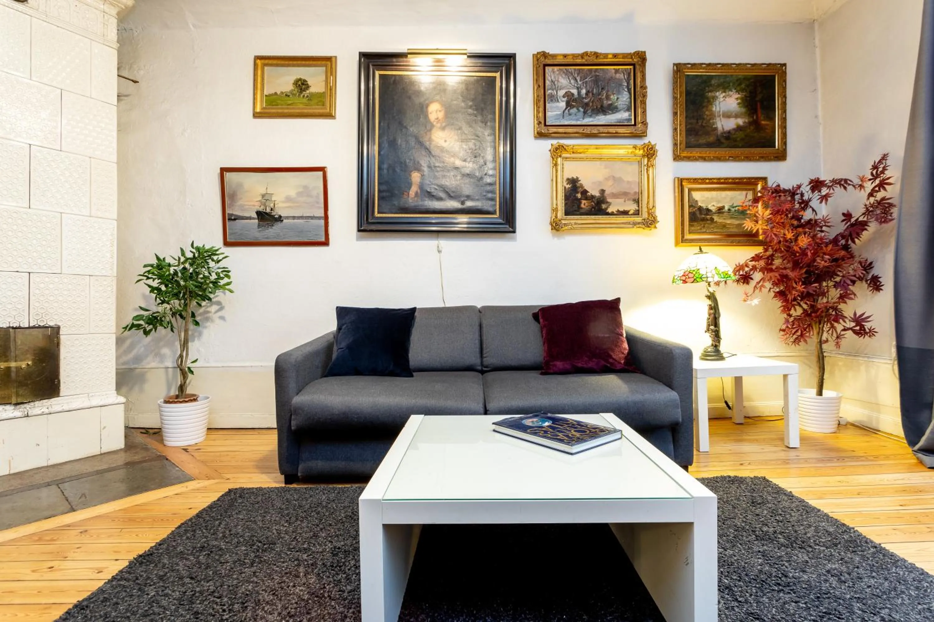 Living room in ApartDirect Gamla Stan