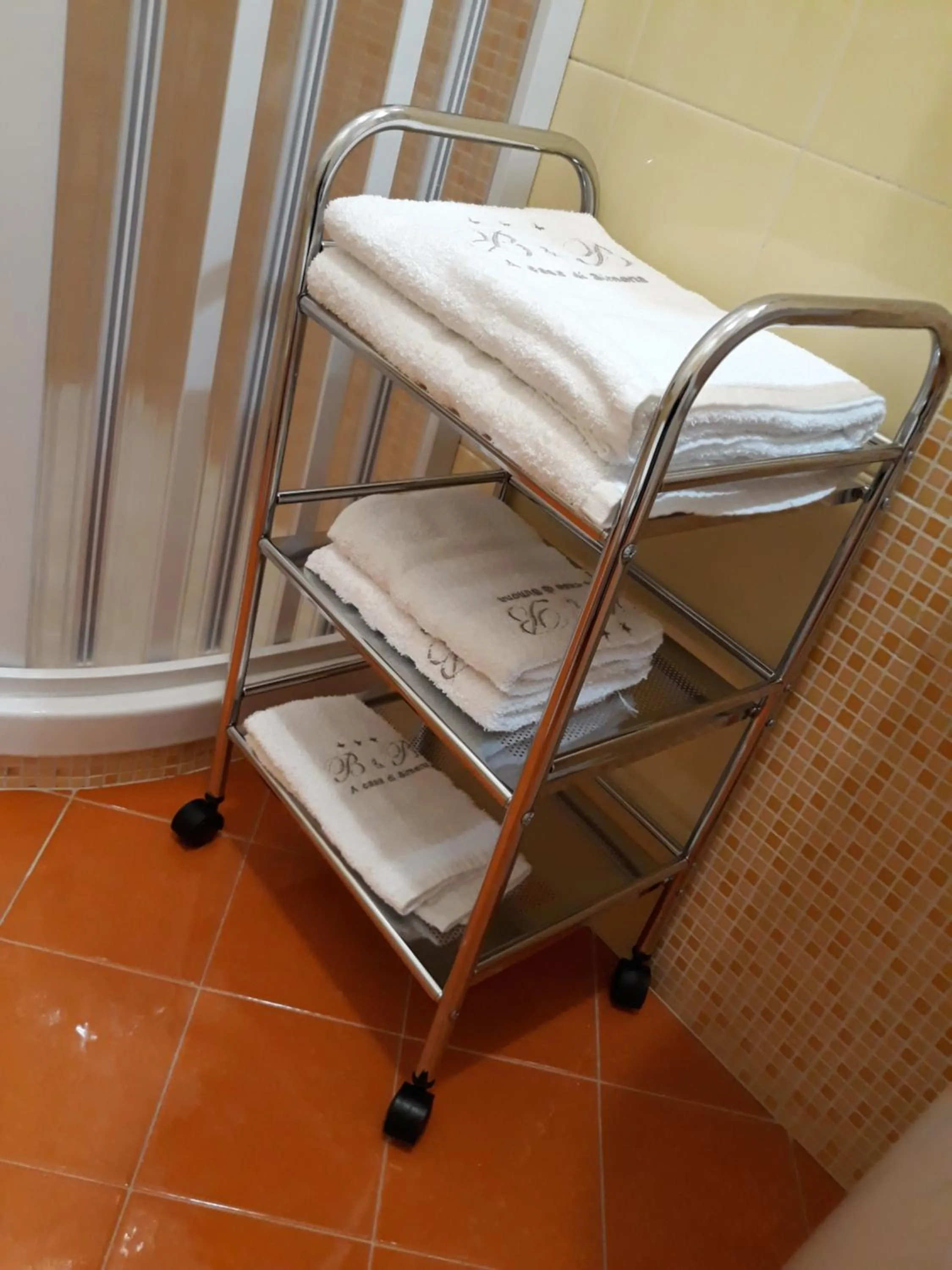 Bed in A casa di Simona