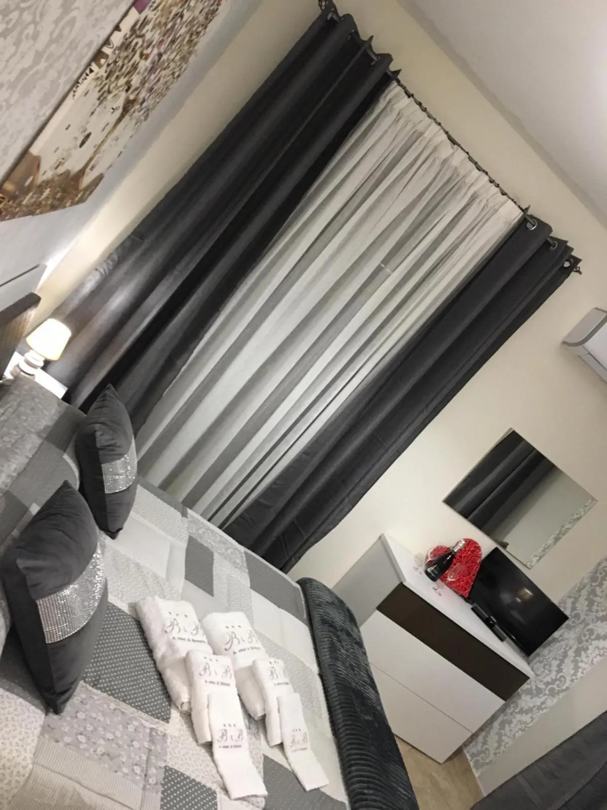 Bed in A casa di Simona