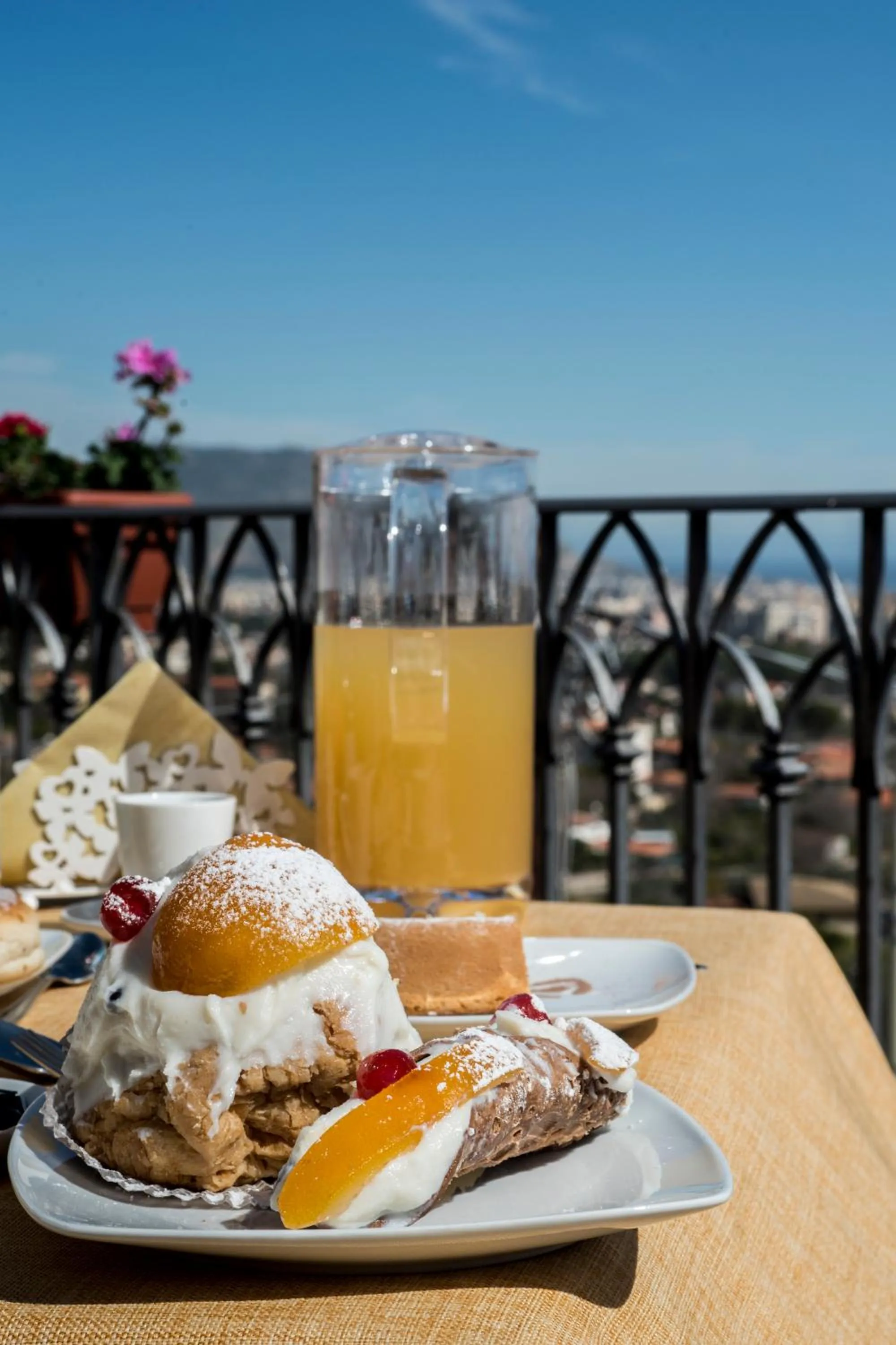 Food and drinks in A casa di Simona