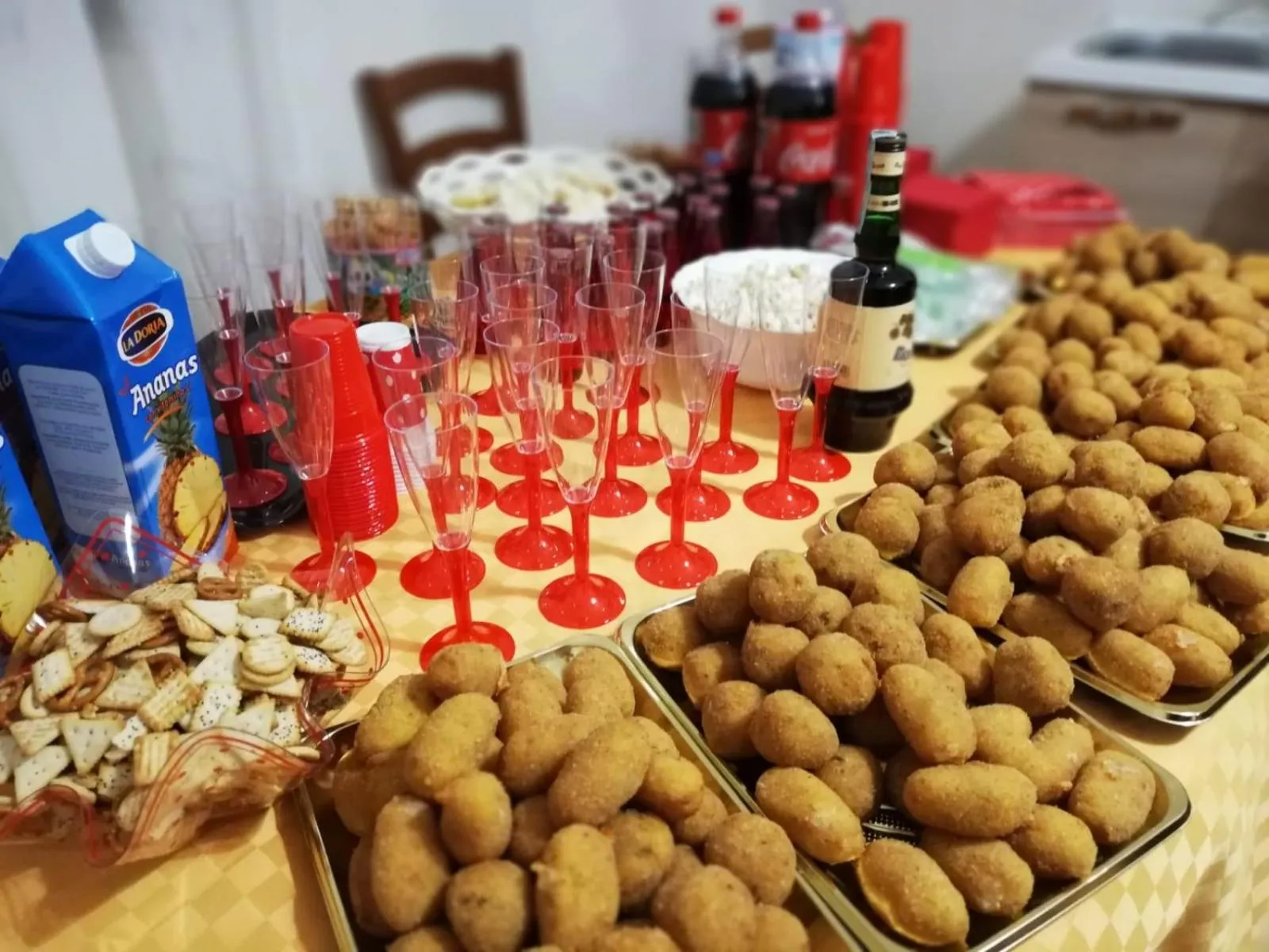 Food and drinks in A casa di Simona