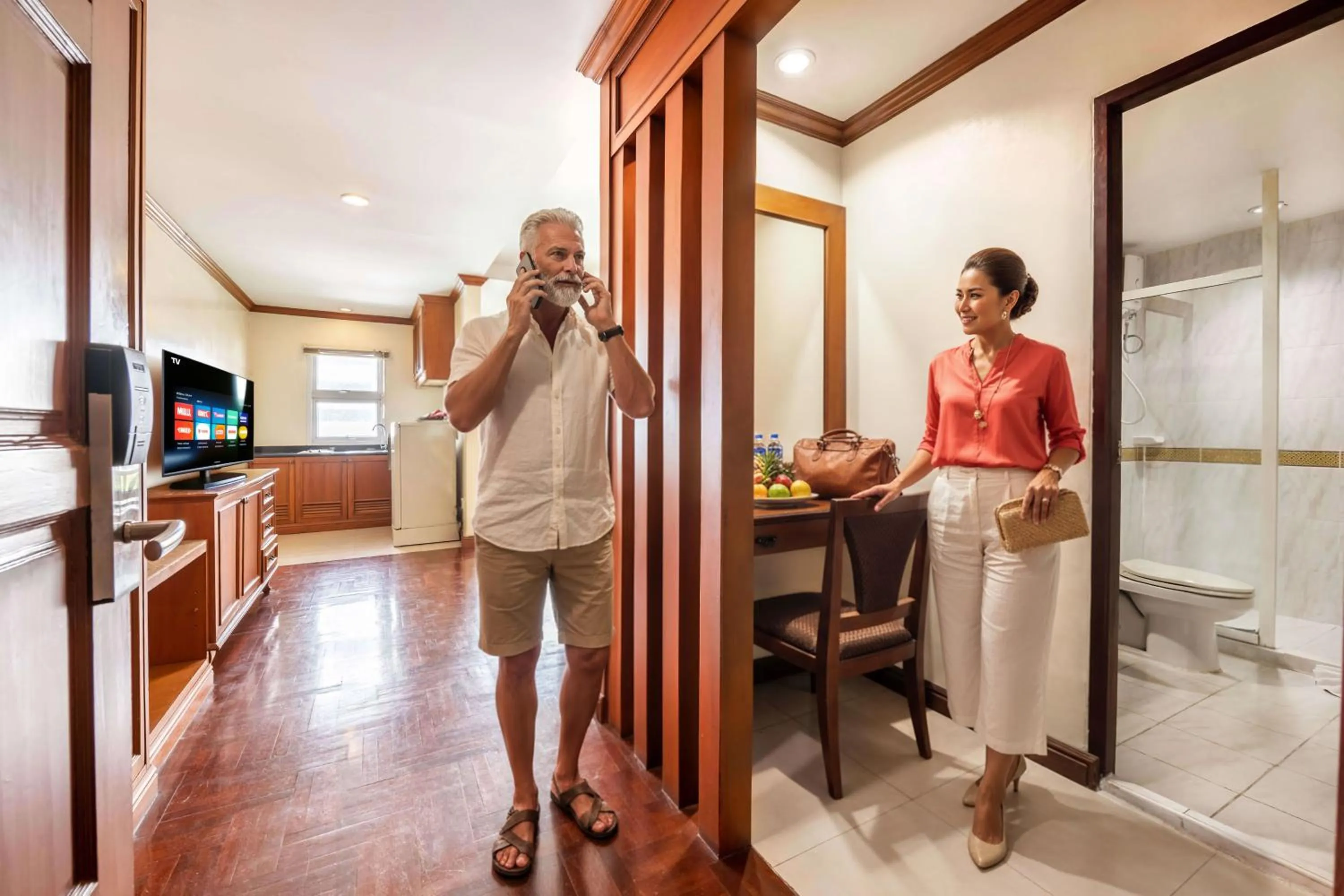 Bedroom in Royal Ivory Sukhumvit Nana