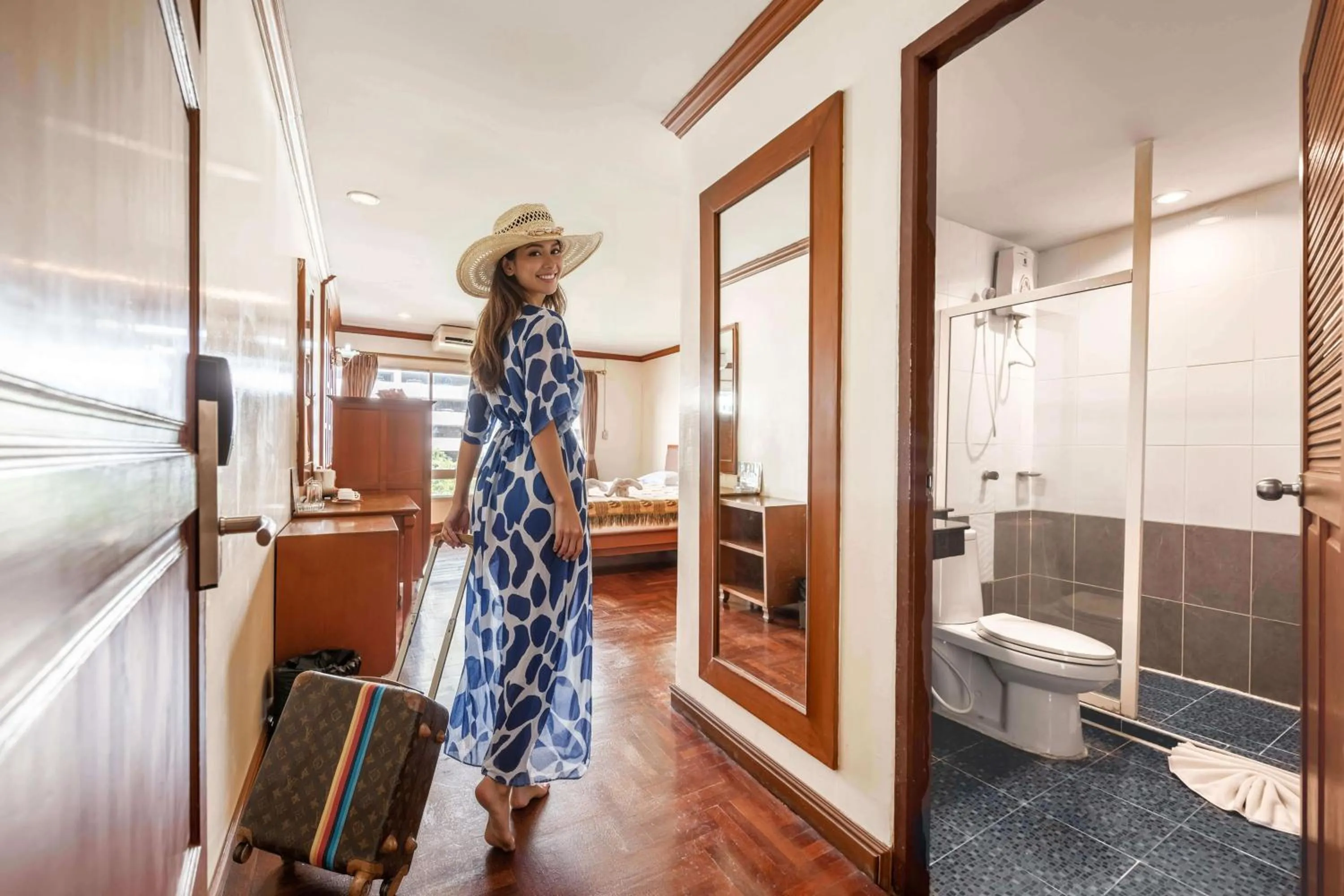 Bathroom in Royal Ivory Sukhumvit Nana