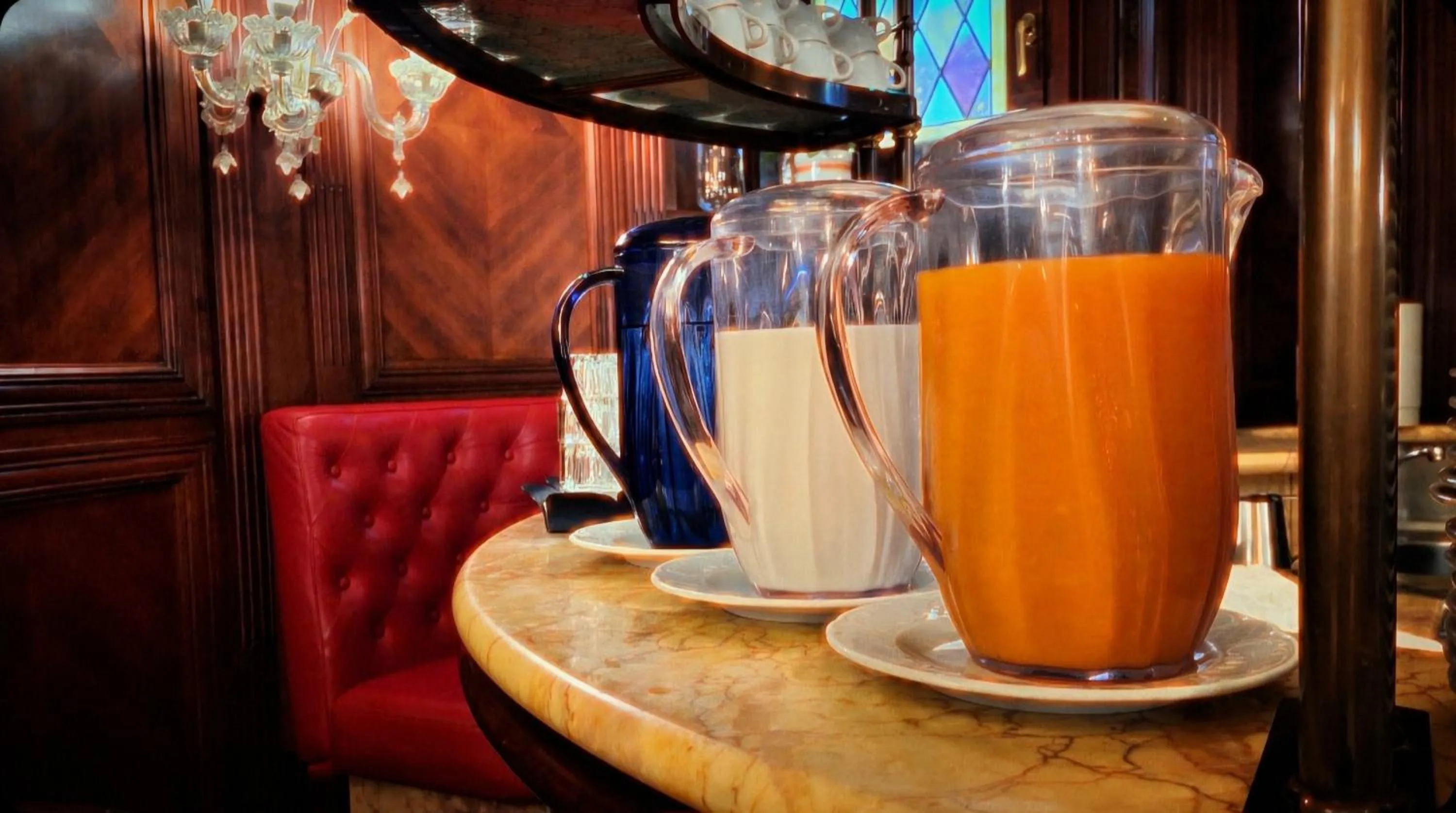 Breakfast in Hotel Lux