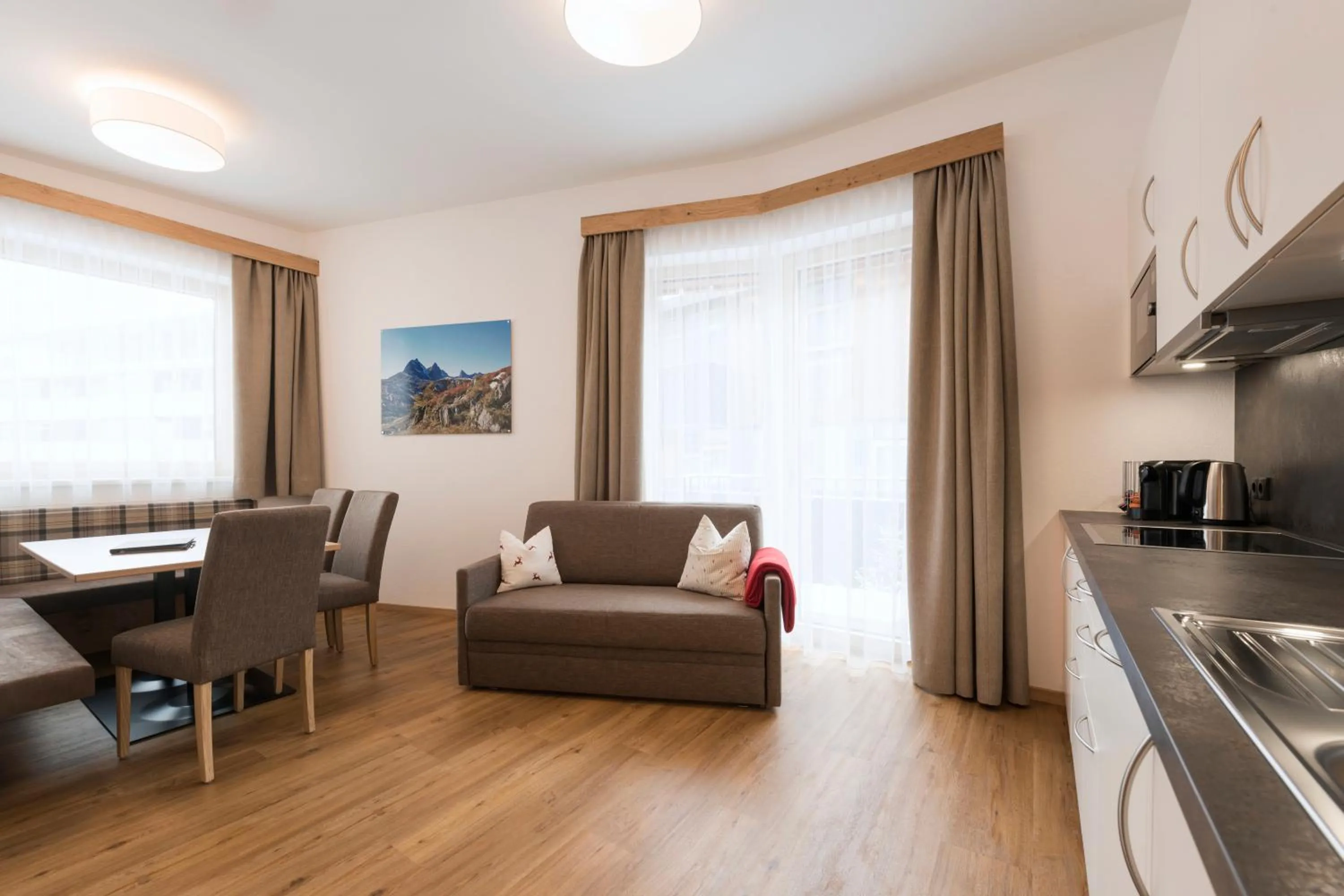 Kitchen or kitchenette in Alpenleben