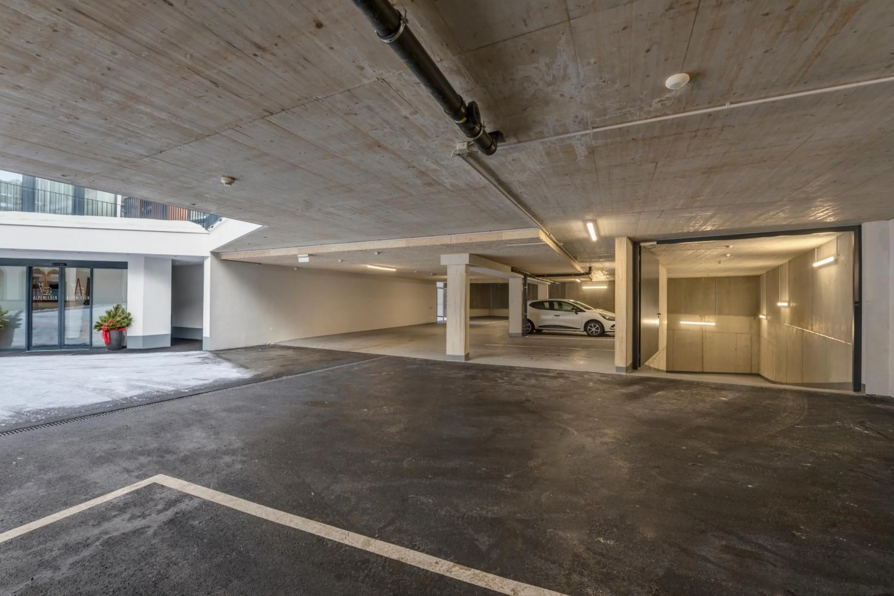 Facade/entrance in Alpenleben