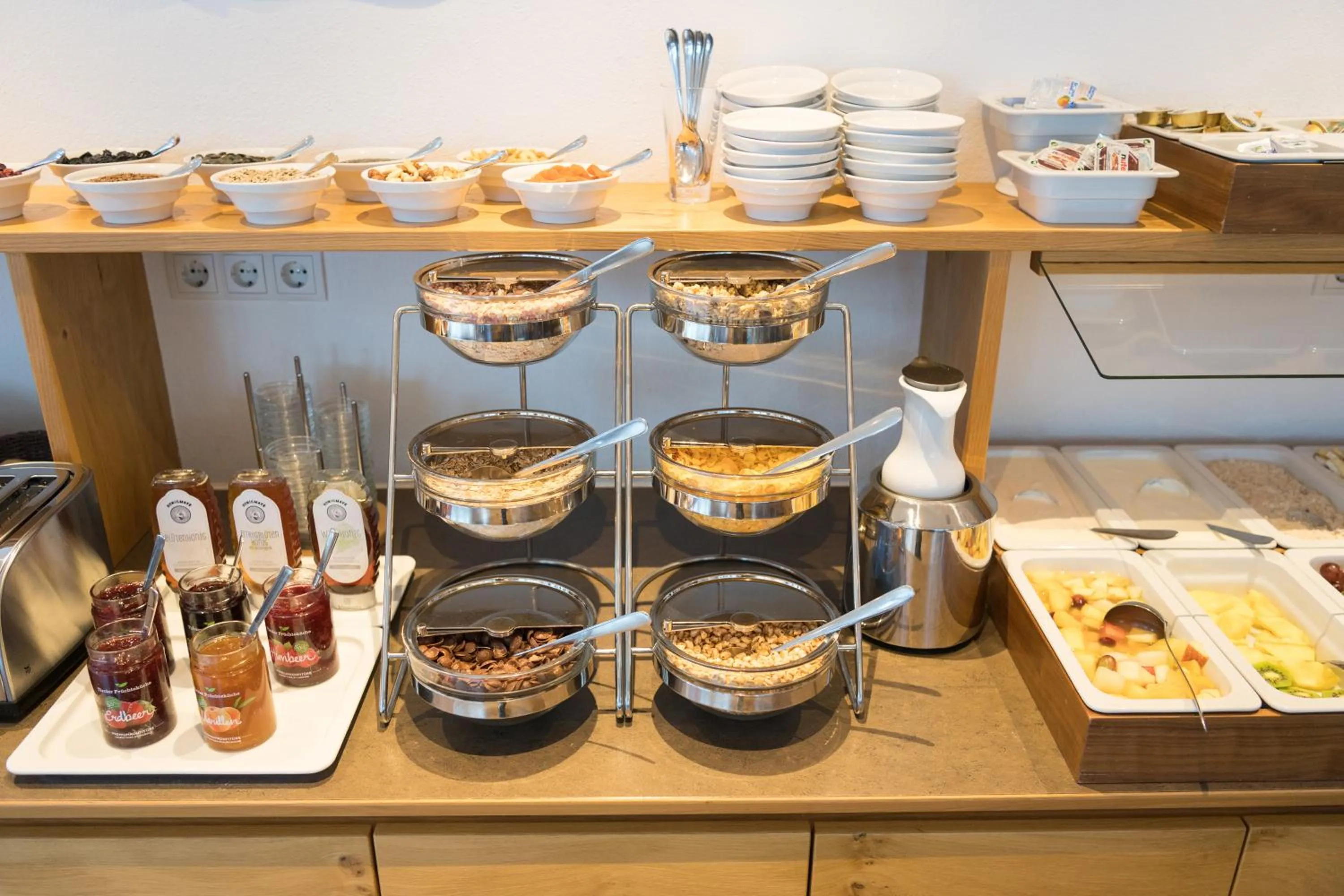 Buffet breakfast in Alpenleben