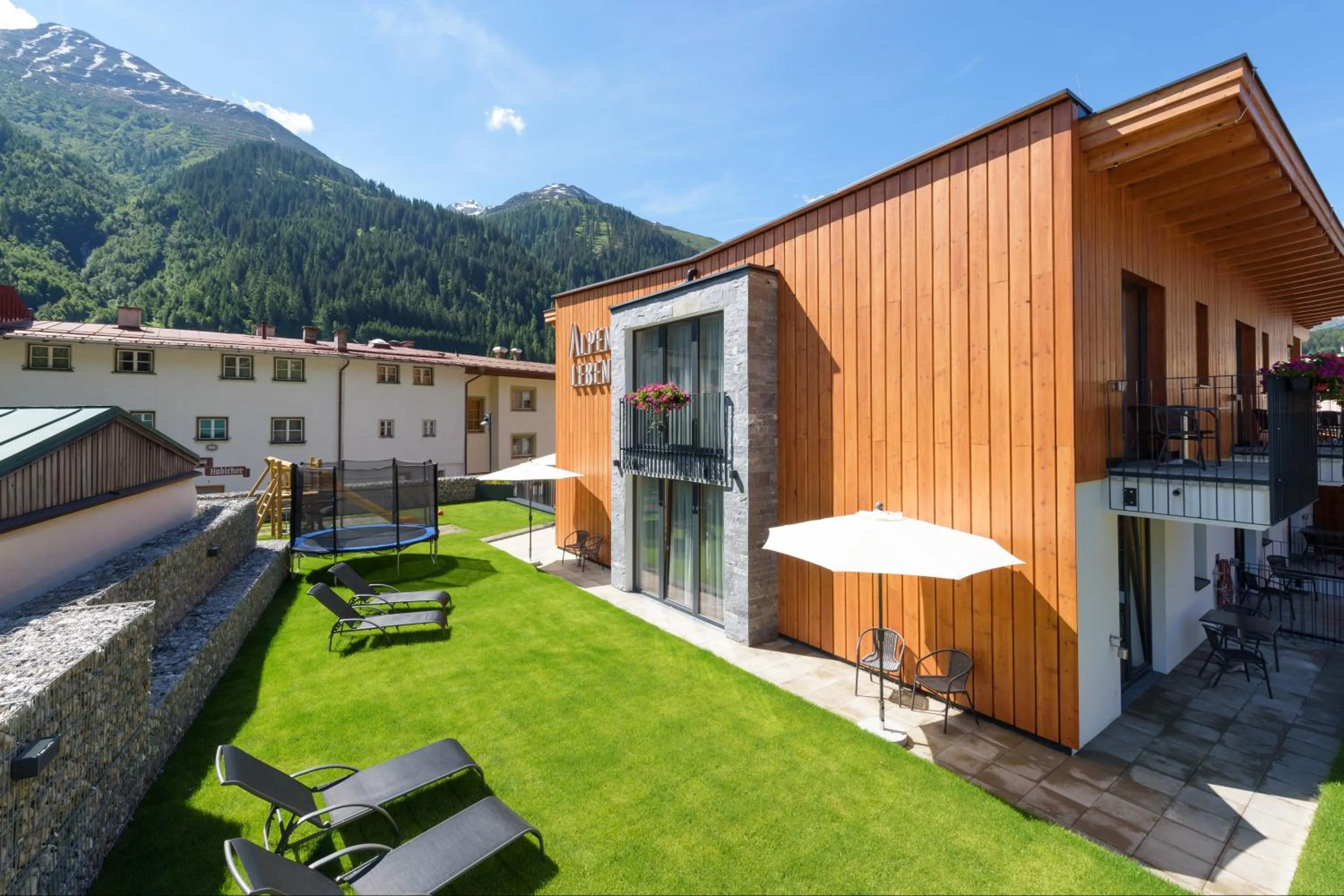 Garden view in Alpenleben