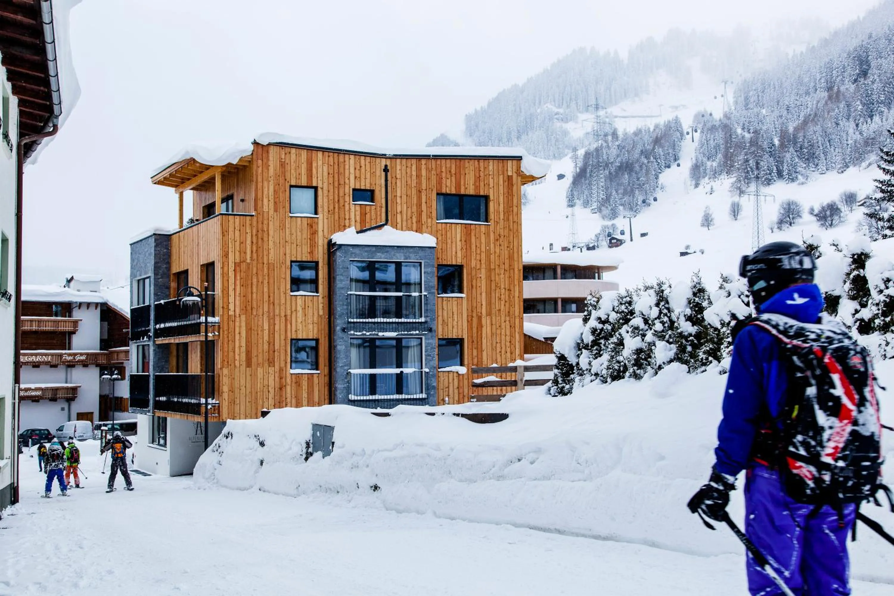 Facade/entrance in Alpenleben