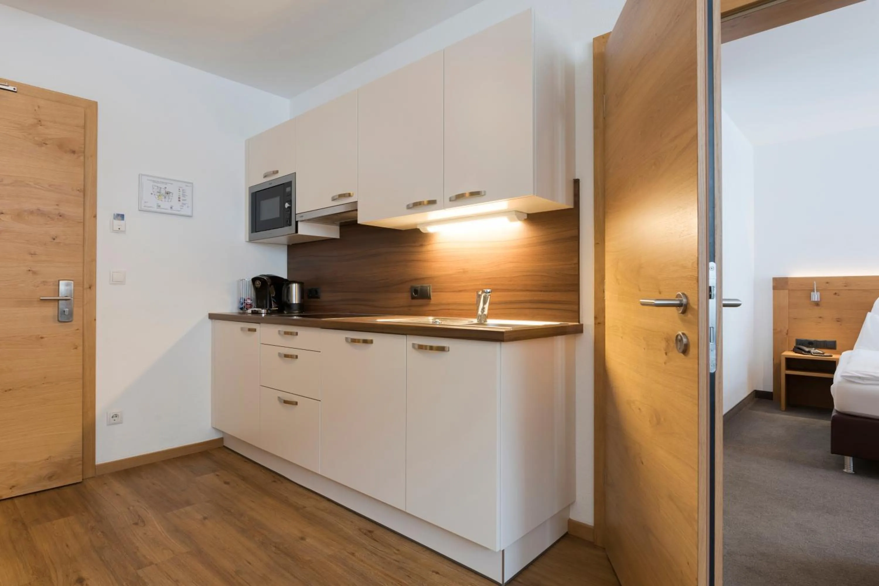 Kitchen or kitchenette in Alpenleben