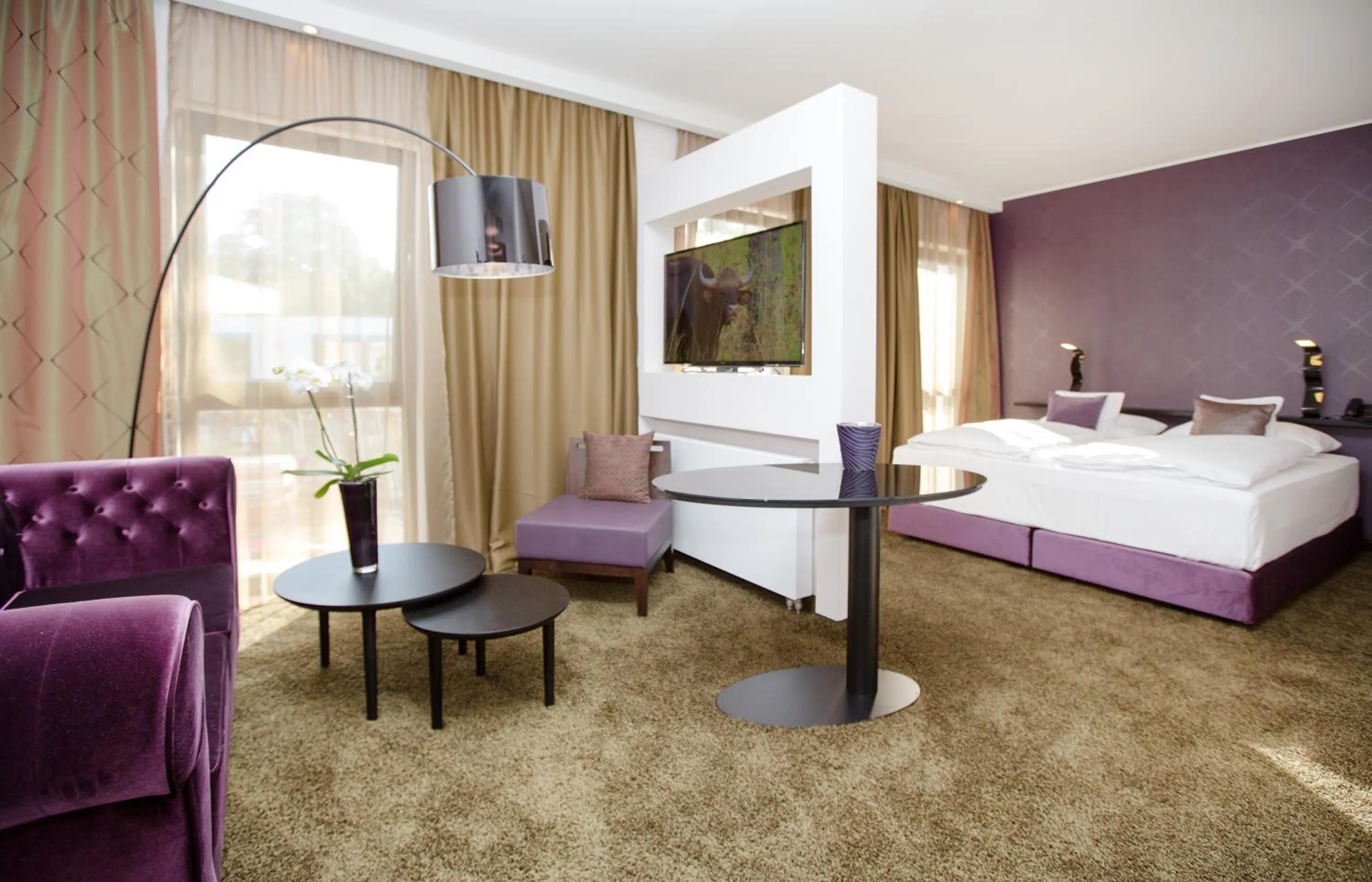 Photo of the whole room, Bed in Park Villa Hotel