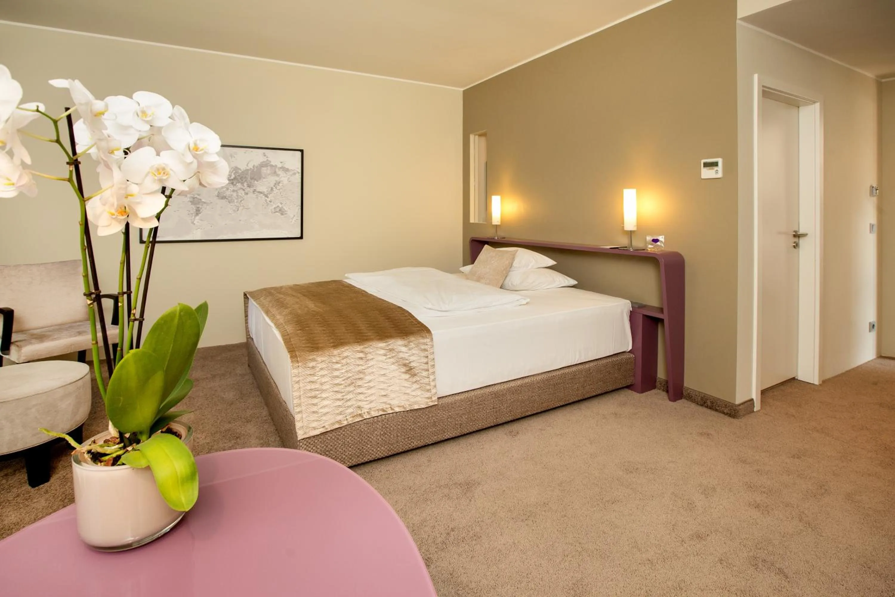 Photo of the whole room, Bed in Park Villa Hotel