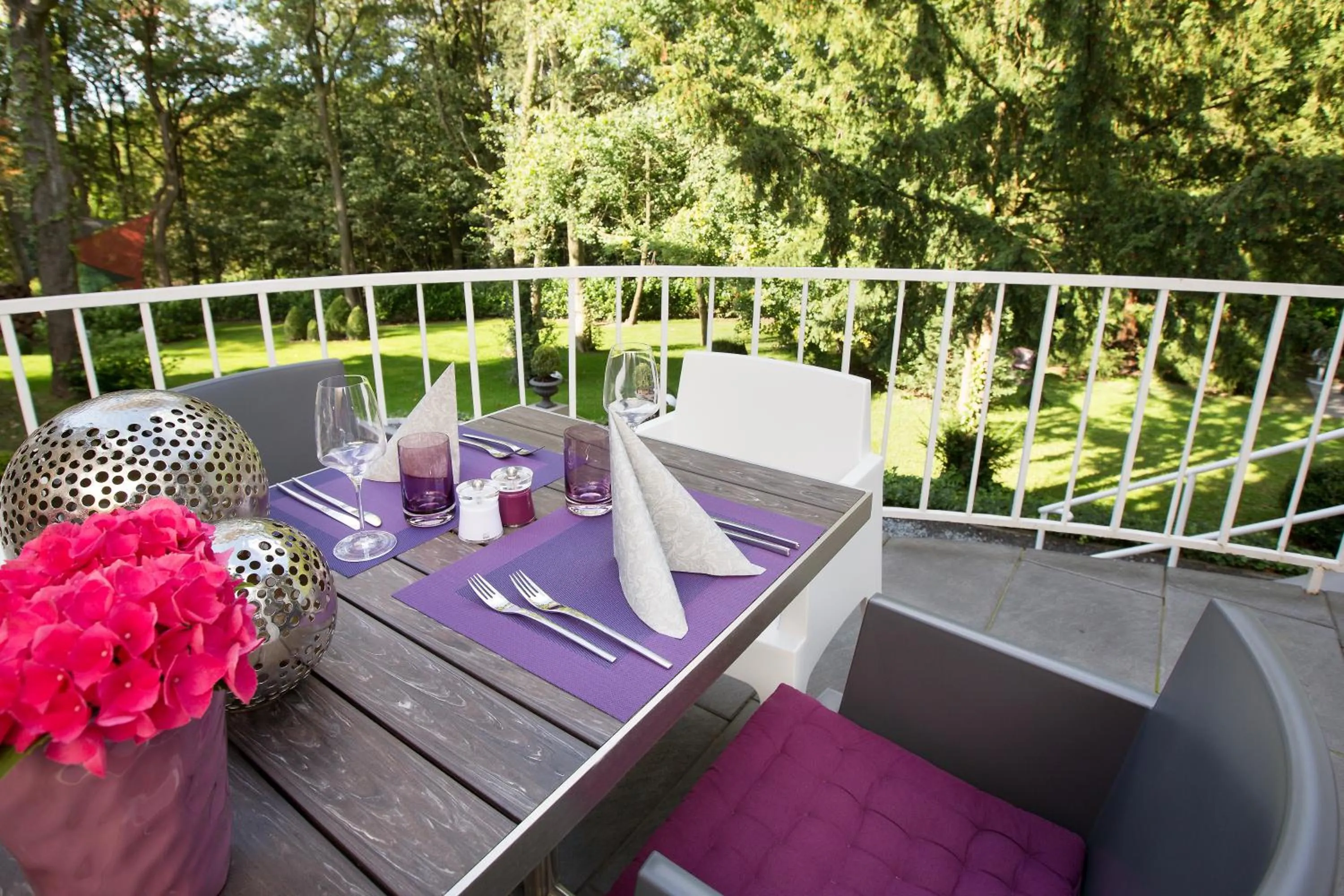 Patio in Park Villa Hotel