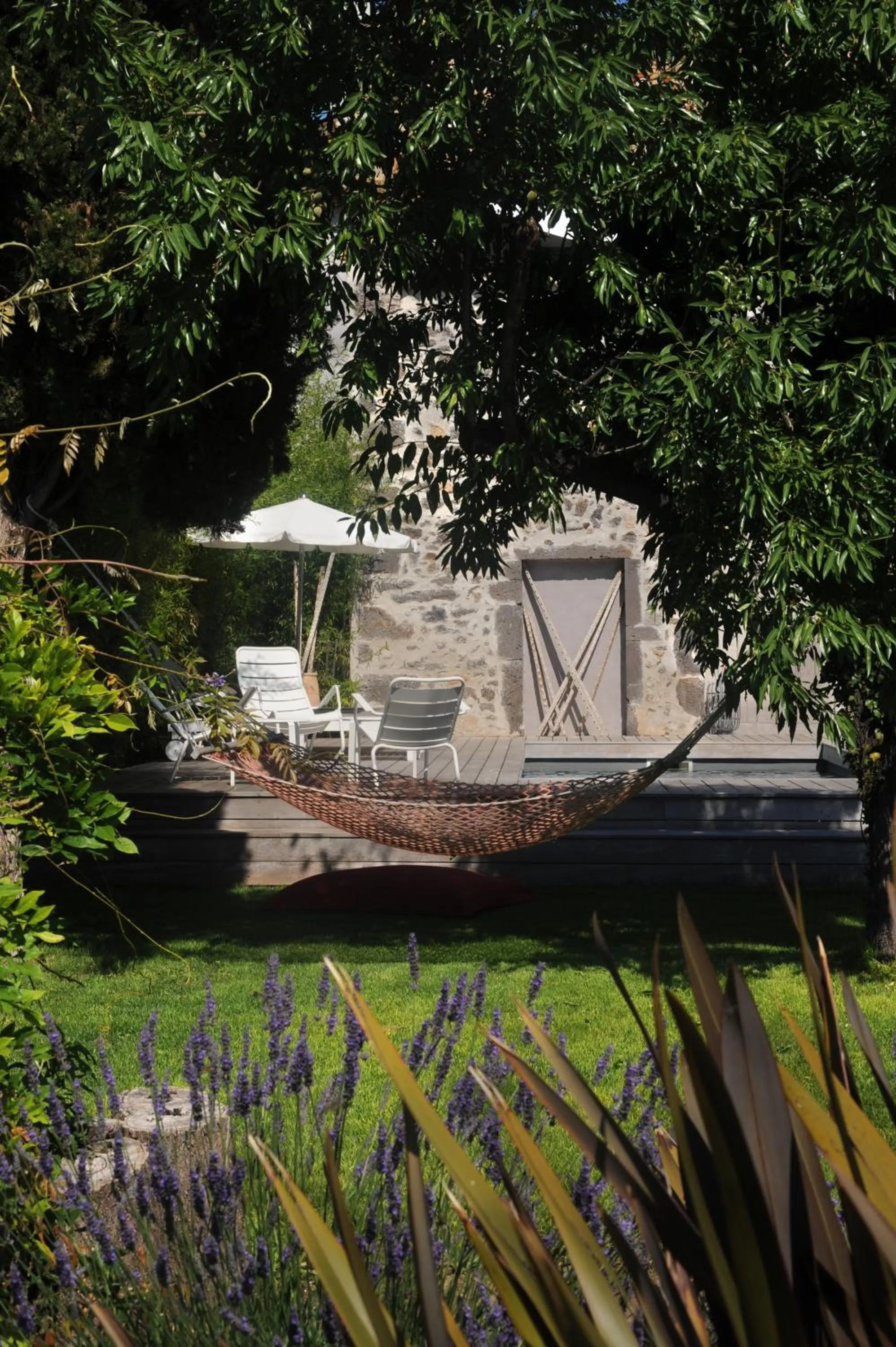 Garden in Les Chambres d'Andrea
