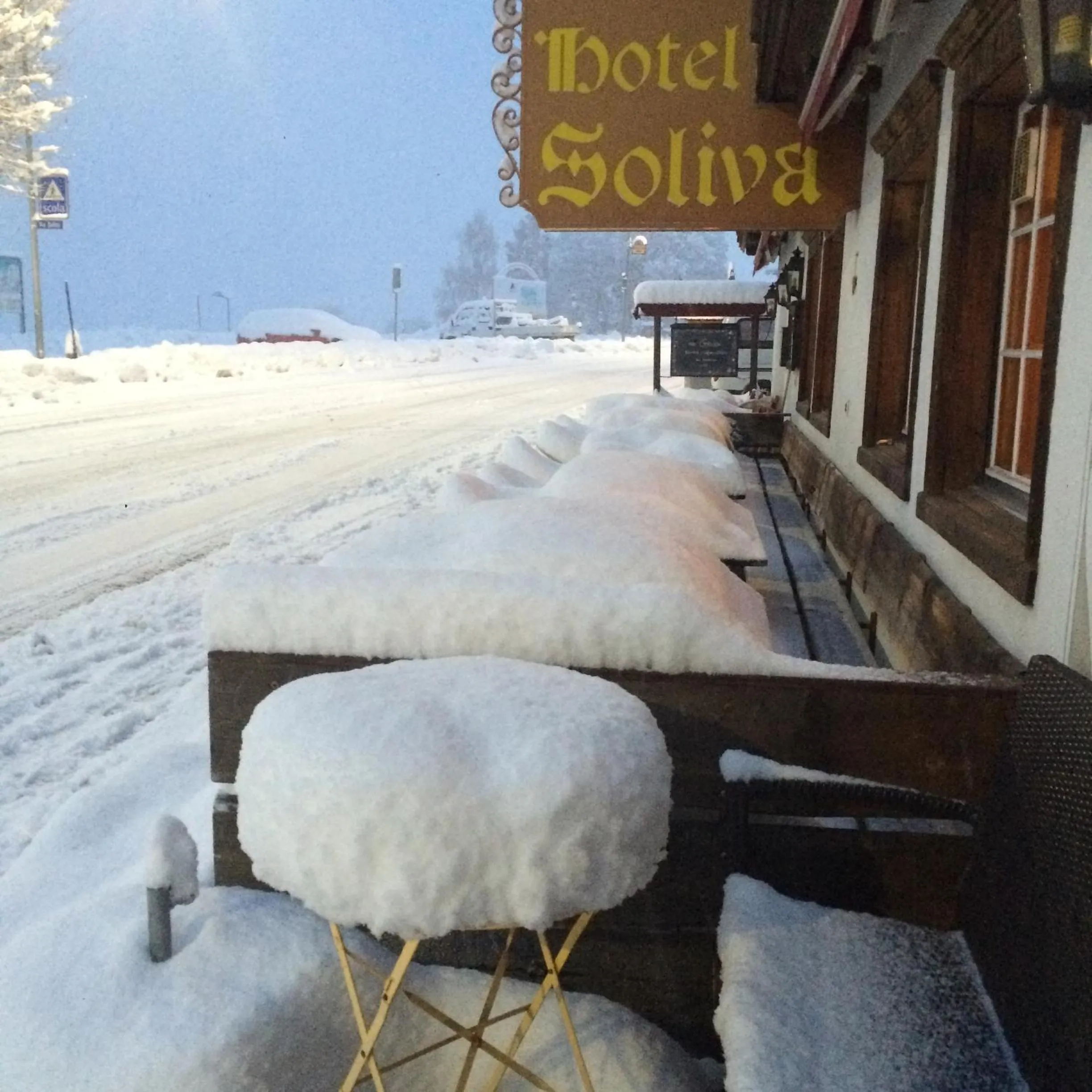 Winter in Hotel Soliva