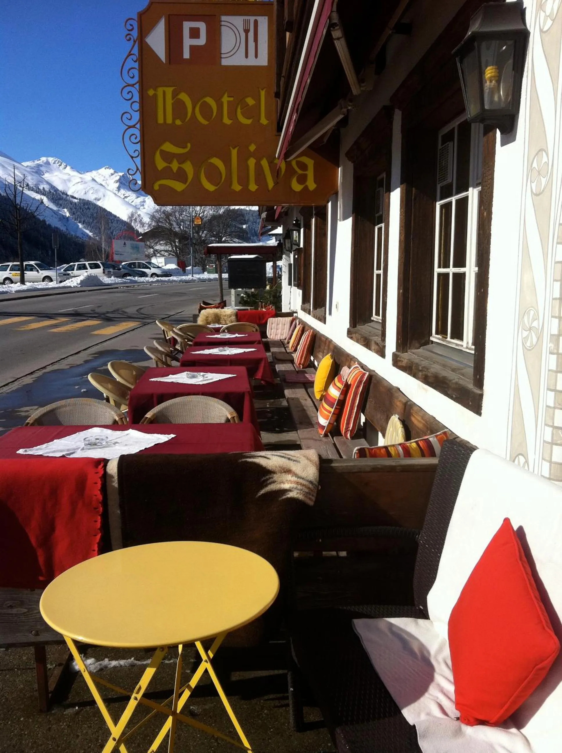 Spring in Hotel Soliva