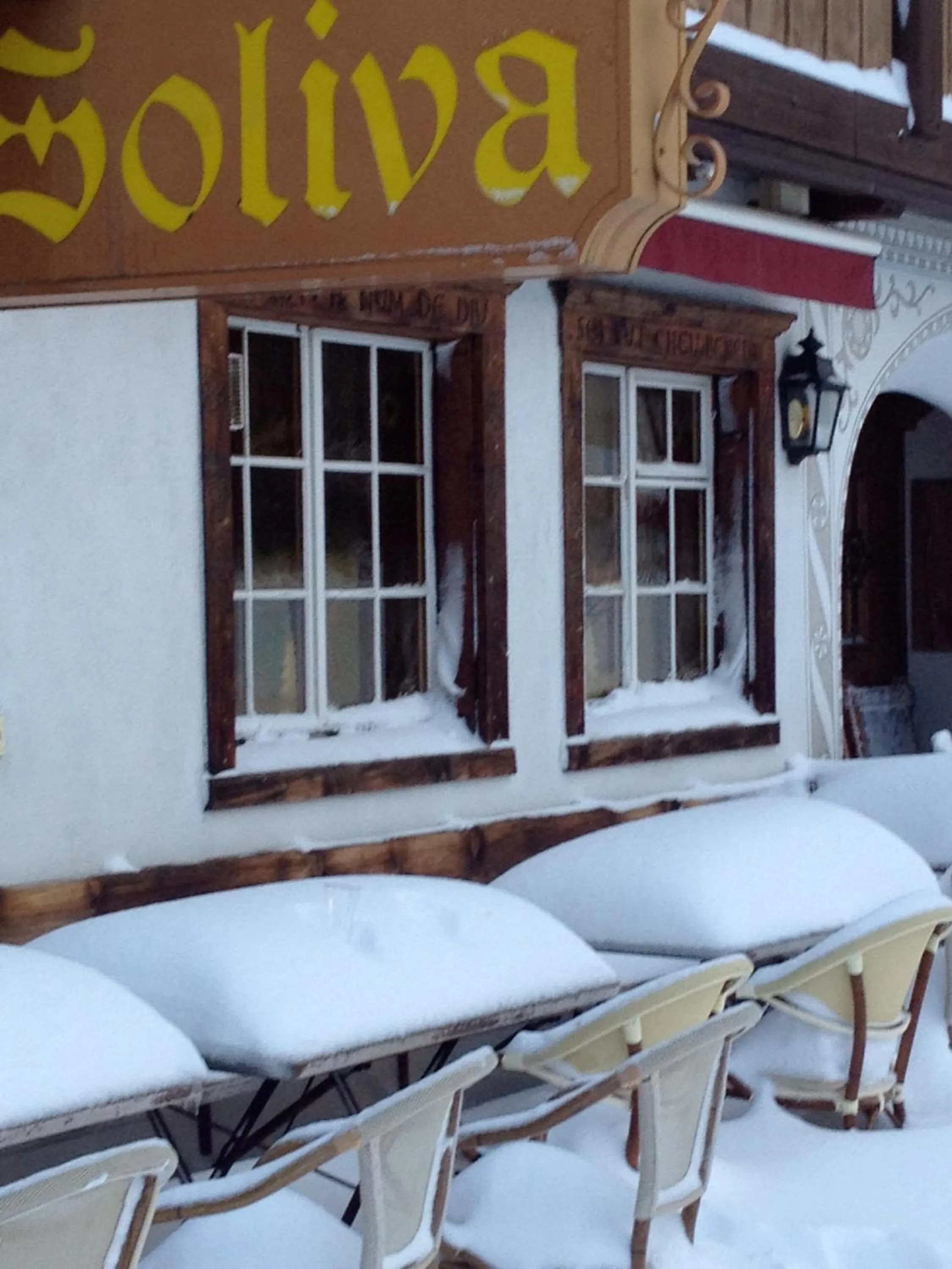Balcony/Terrace in Hotel Soliva