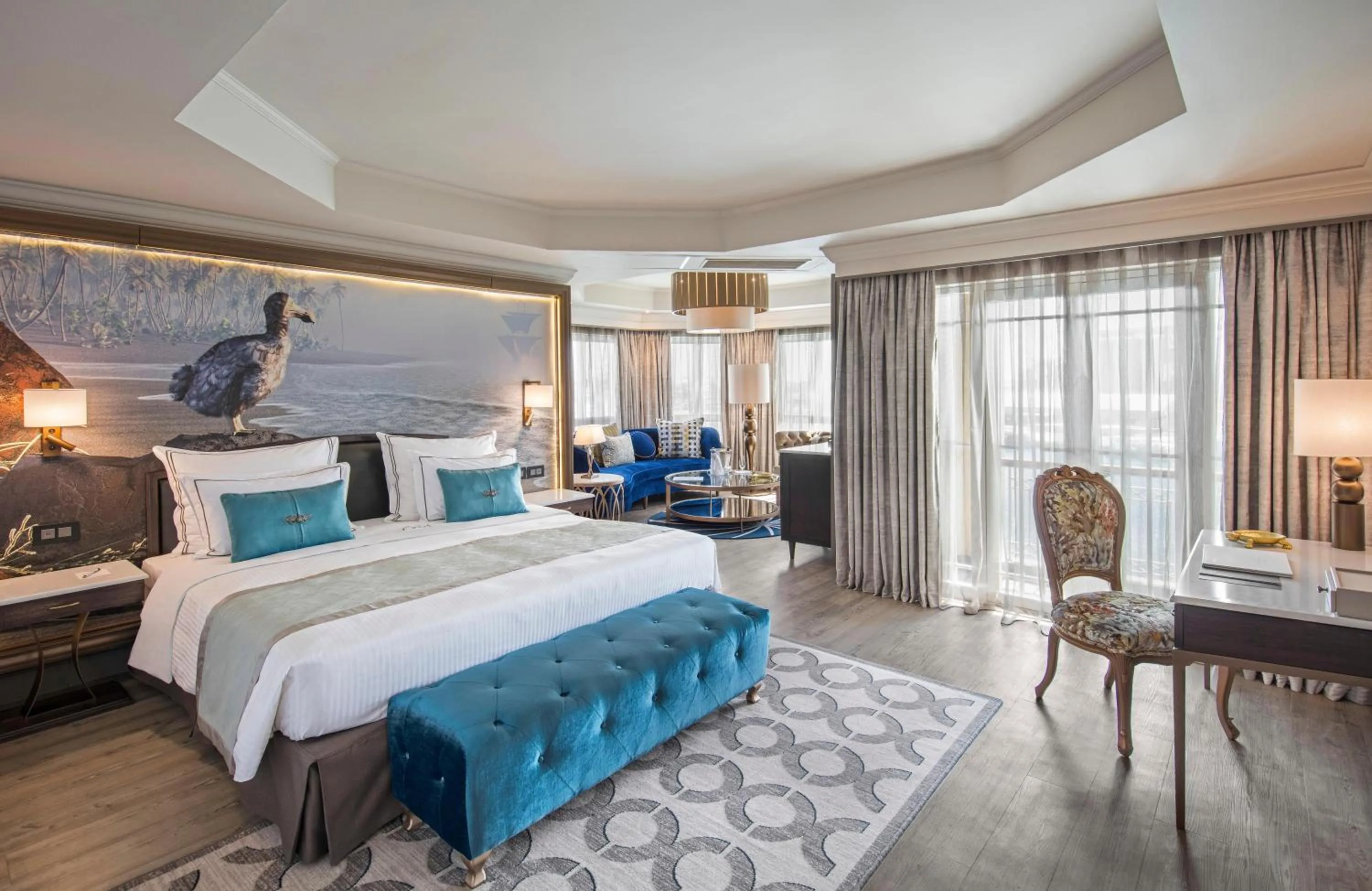 Photo of the whole room, Bed in Labourdonnais Waterfront Hotel