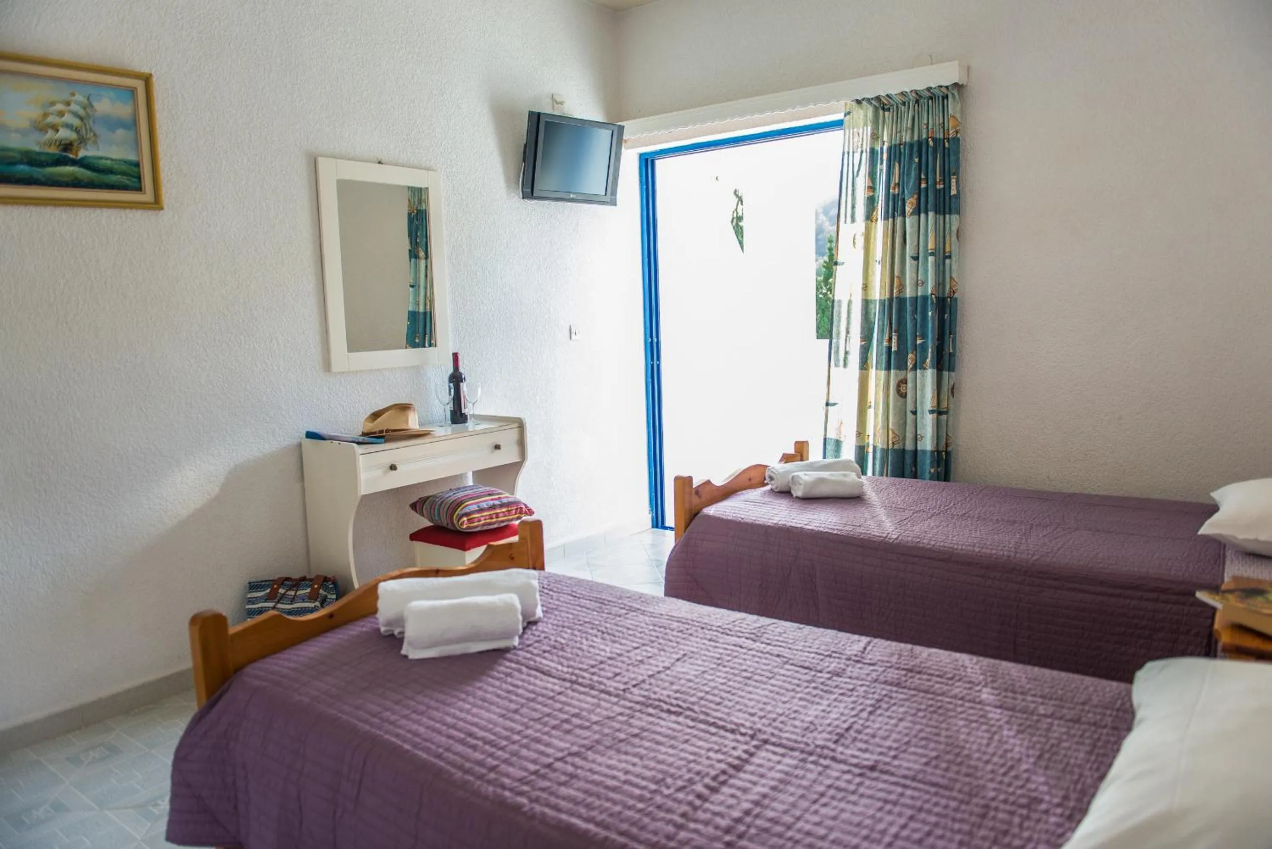 Bed in Vassilis Studios