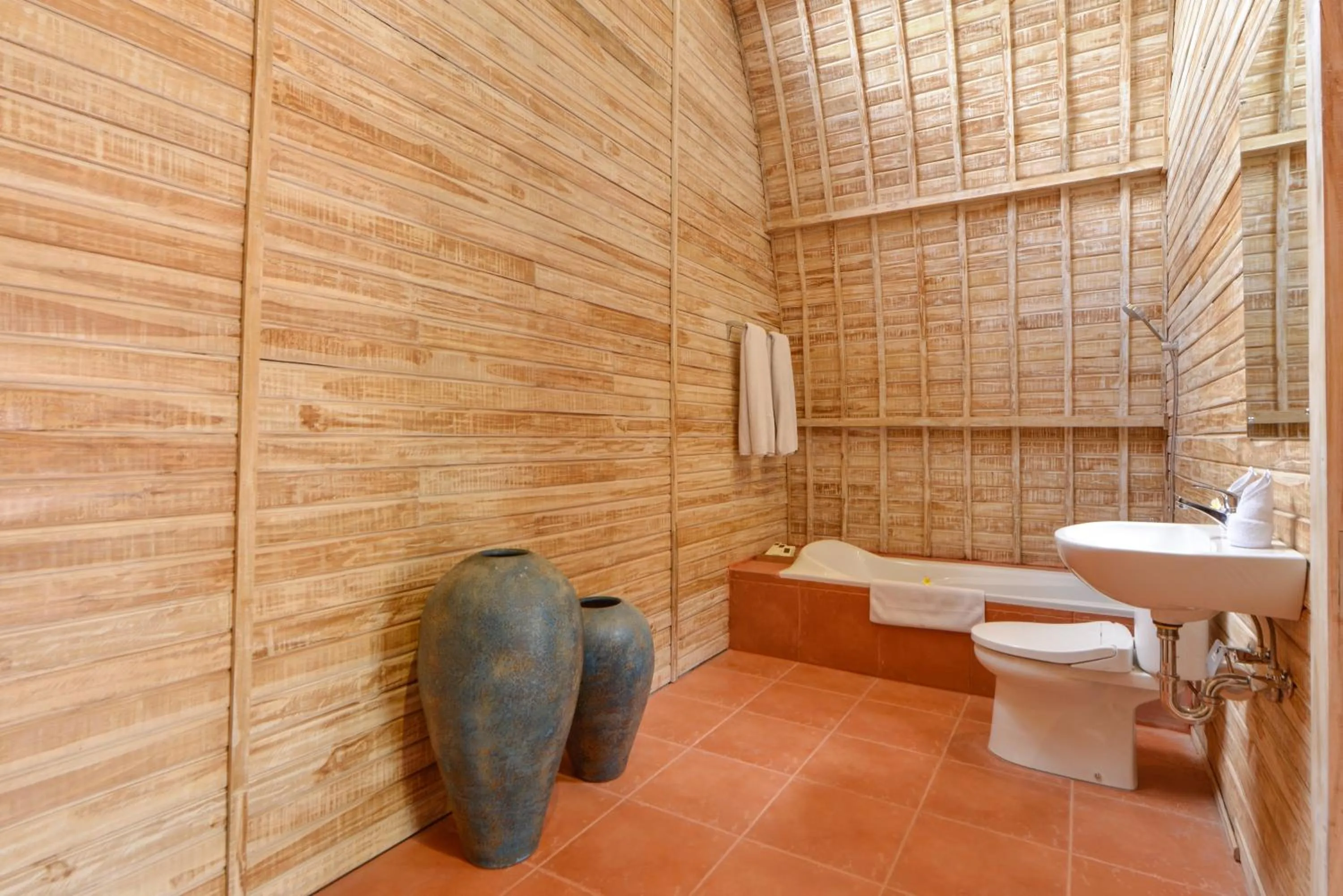 Shower in Villa Del Mar Canggu by Kanaya Hospitality