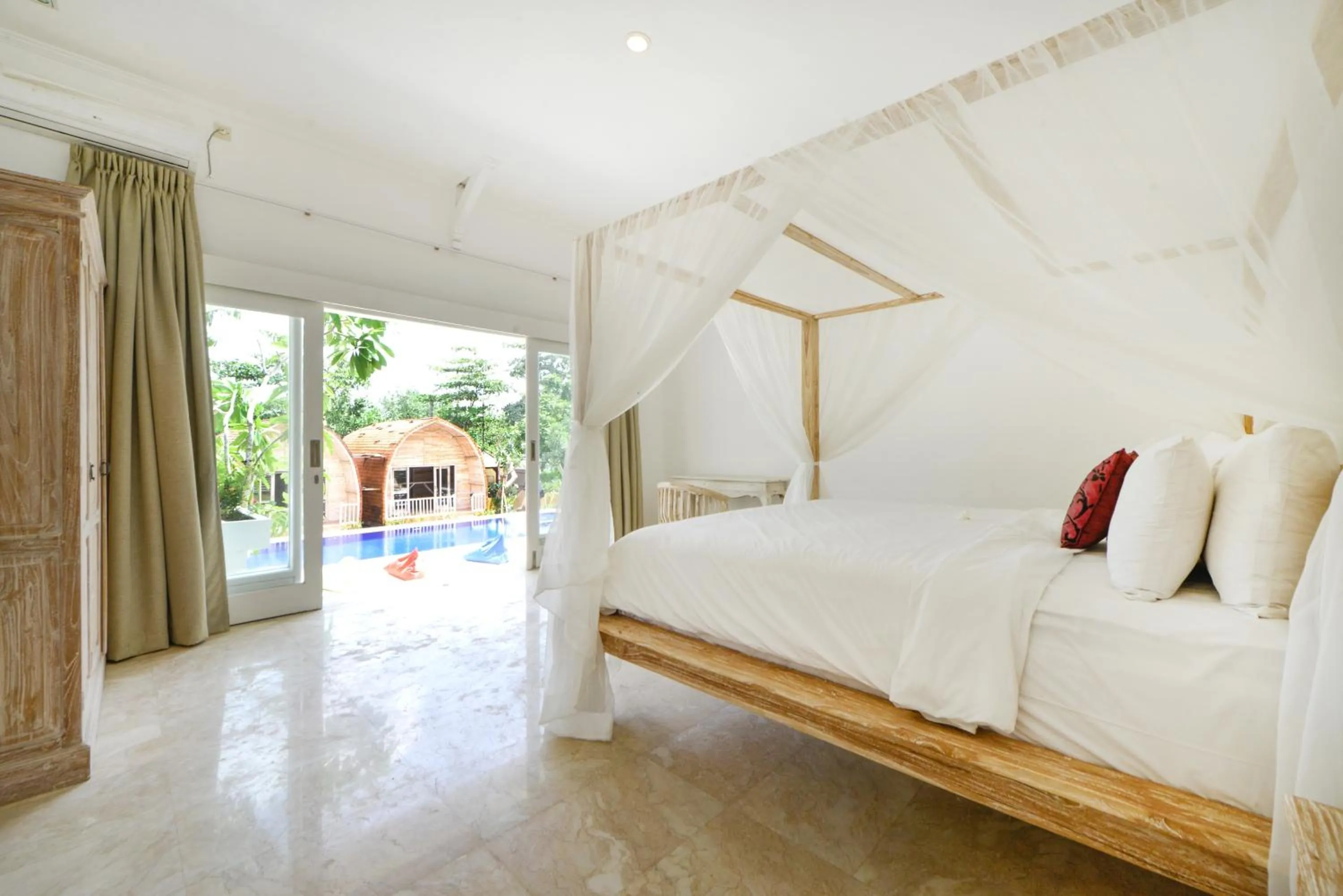 Bedroom, Bed in Villa Del Mar Canggu by Kanaya Hospitality