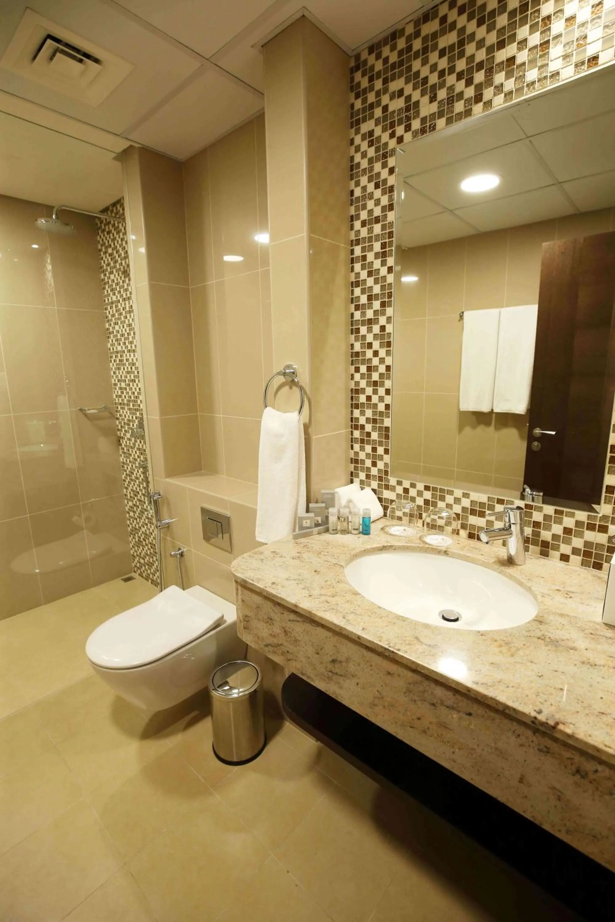 Toilet in Gulf Executive Hotel & Residence Juffair