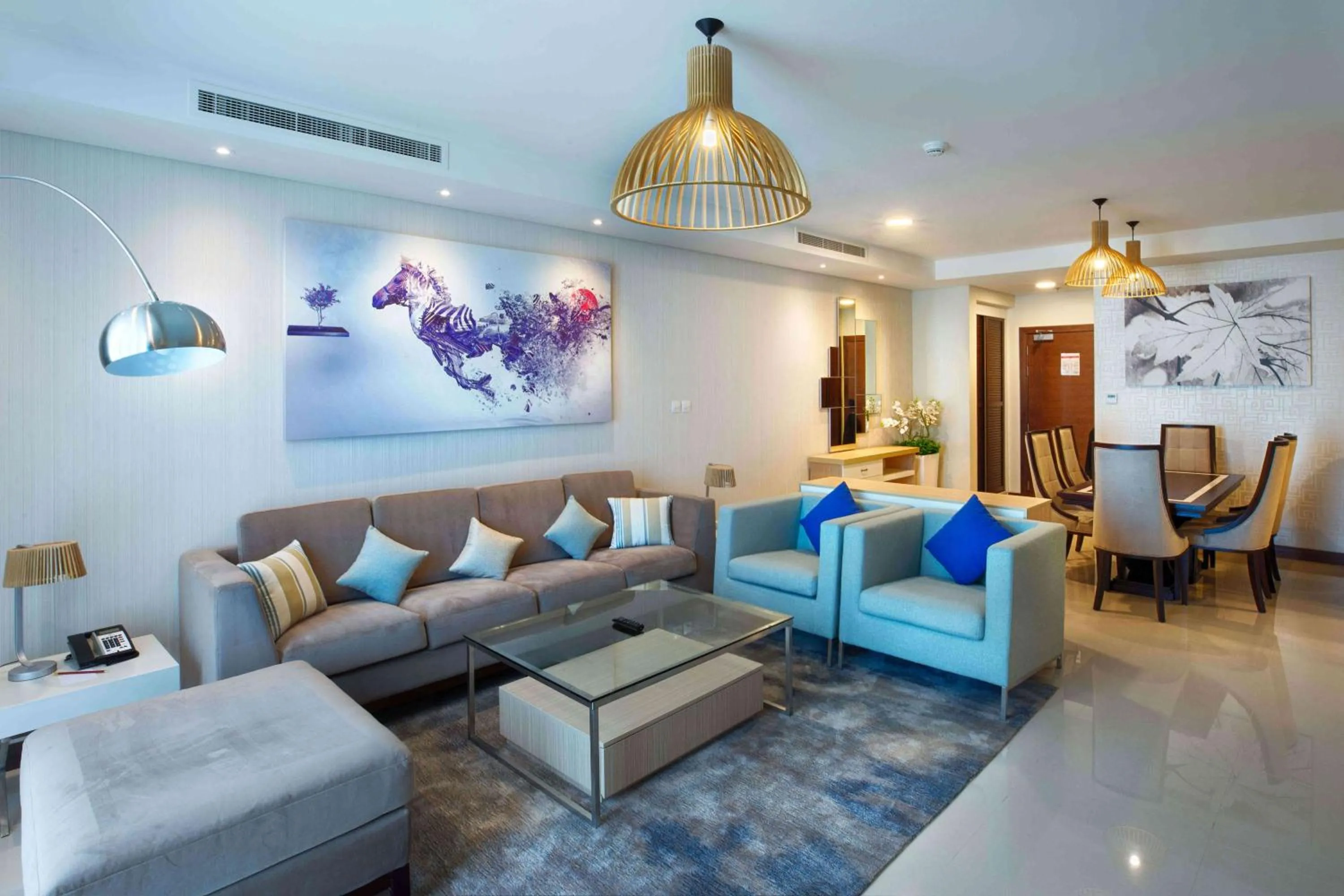 Seating area in Gulf Executive Hotel & Residence Juffair