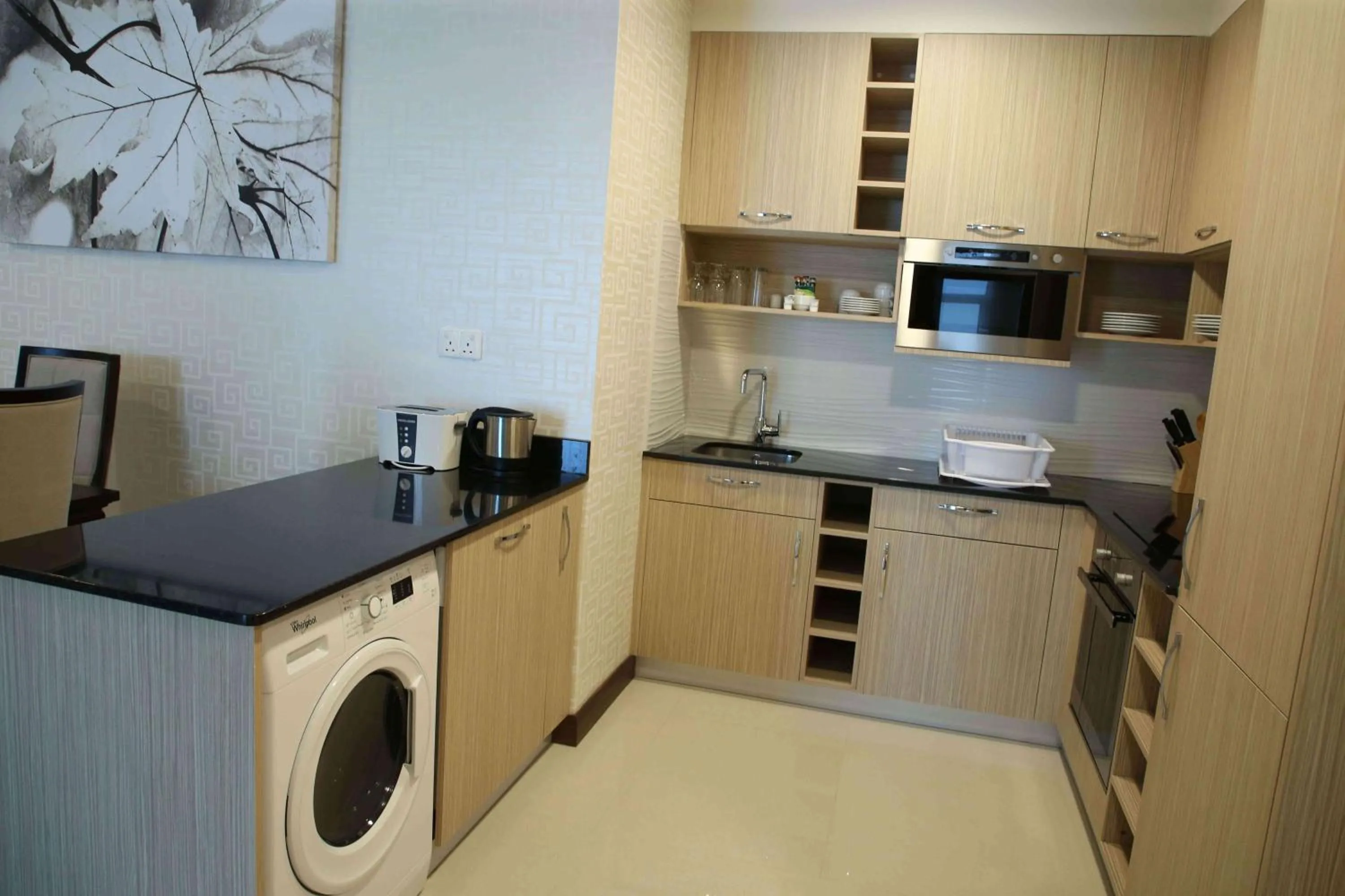 Kitchen or kitchenette in Gulf Executive Hotel & Residence Juffair