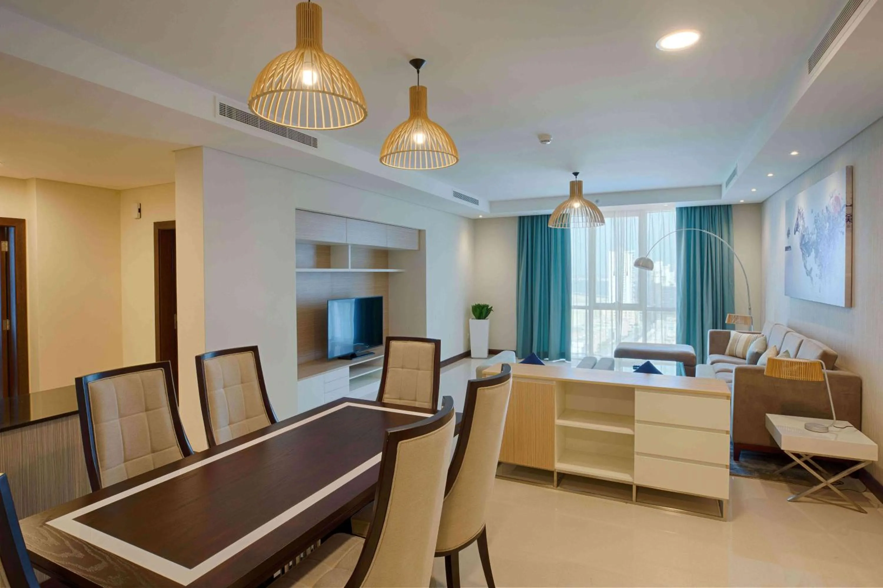 Dining area in Gulf Executive Hotel & Residence Juffair