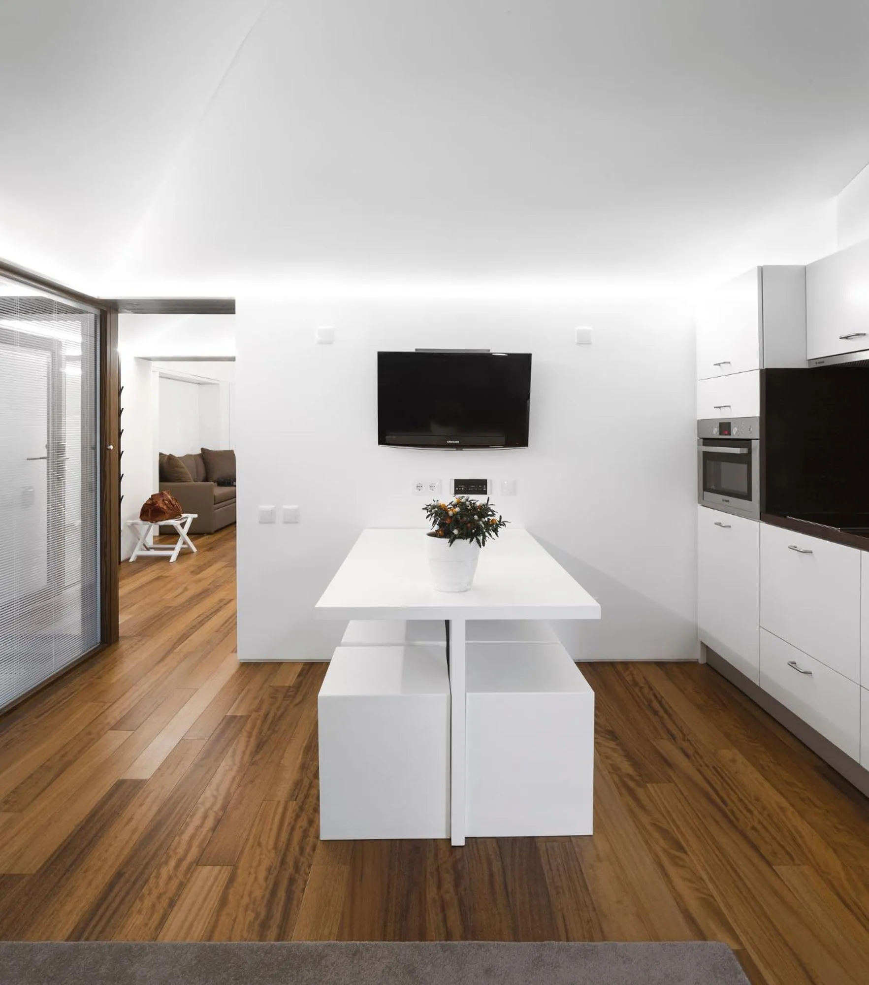 Kitchen or kitchenette in Pedras Salgadas Spa & Nature Park
