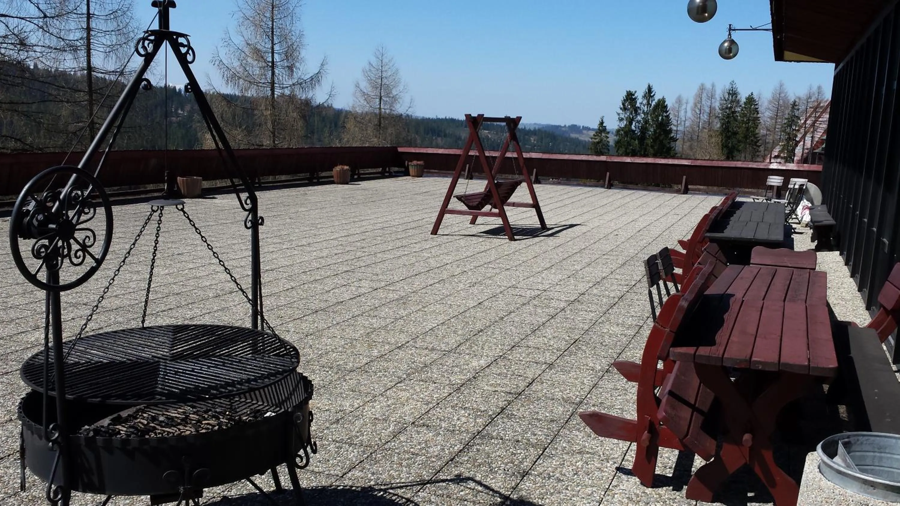 BBQ facilities in Rysy