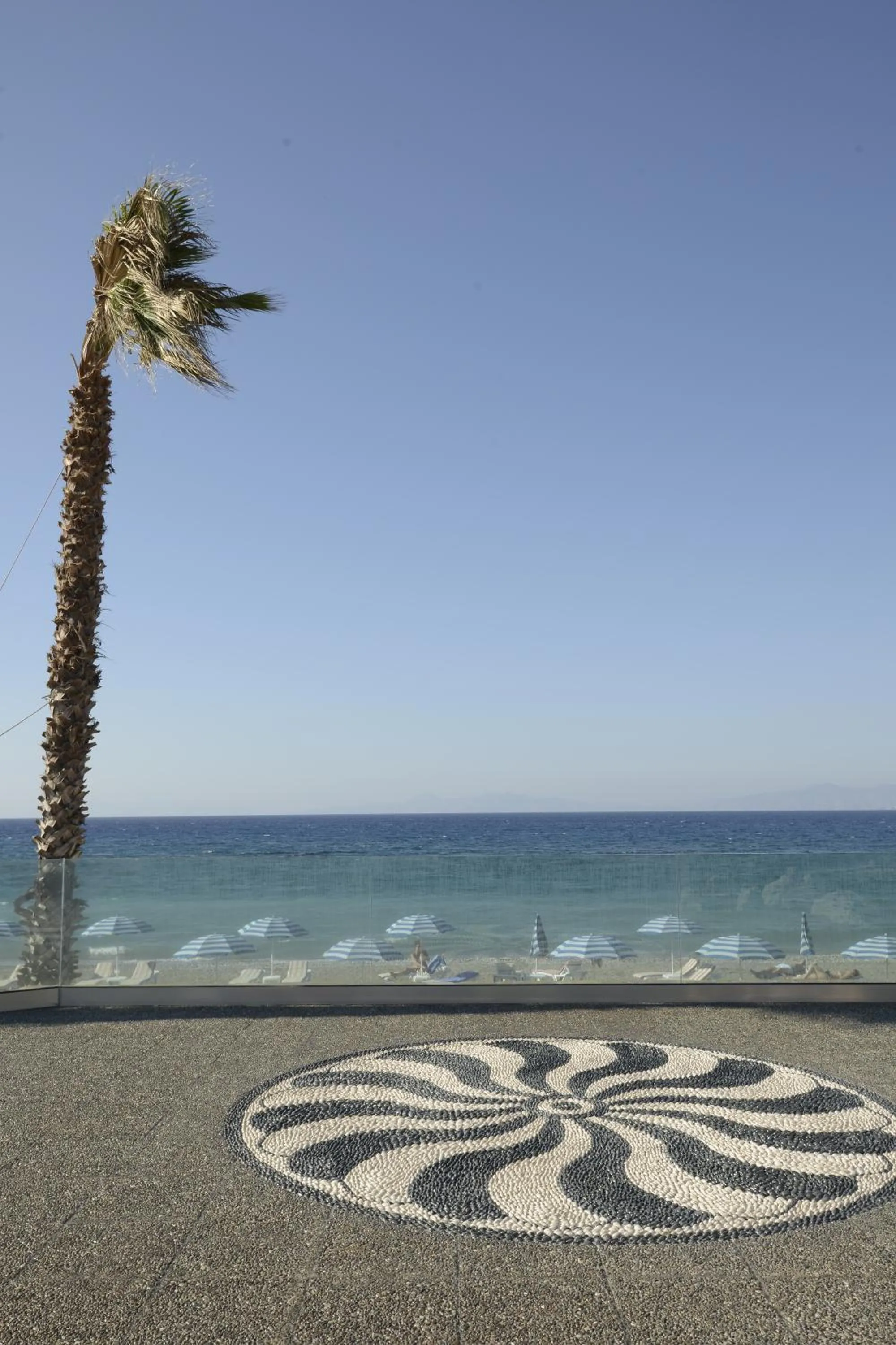 Beach in Rodos Palace Hotel