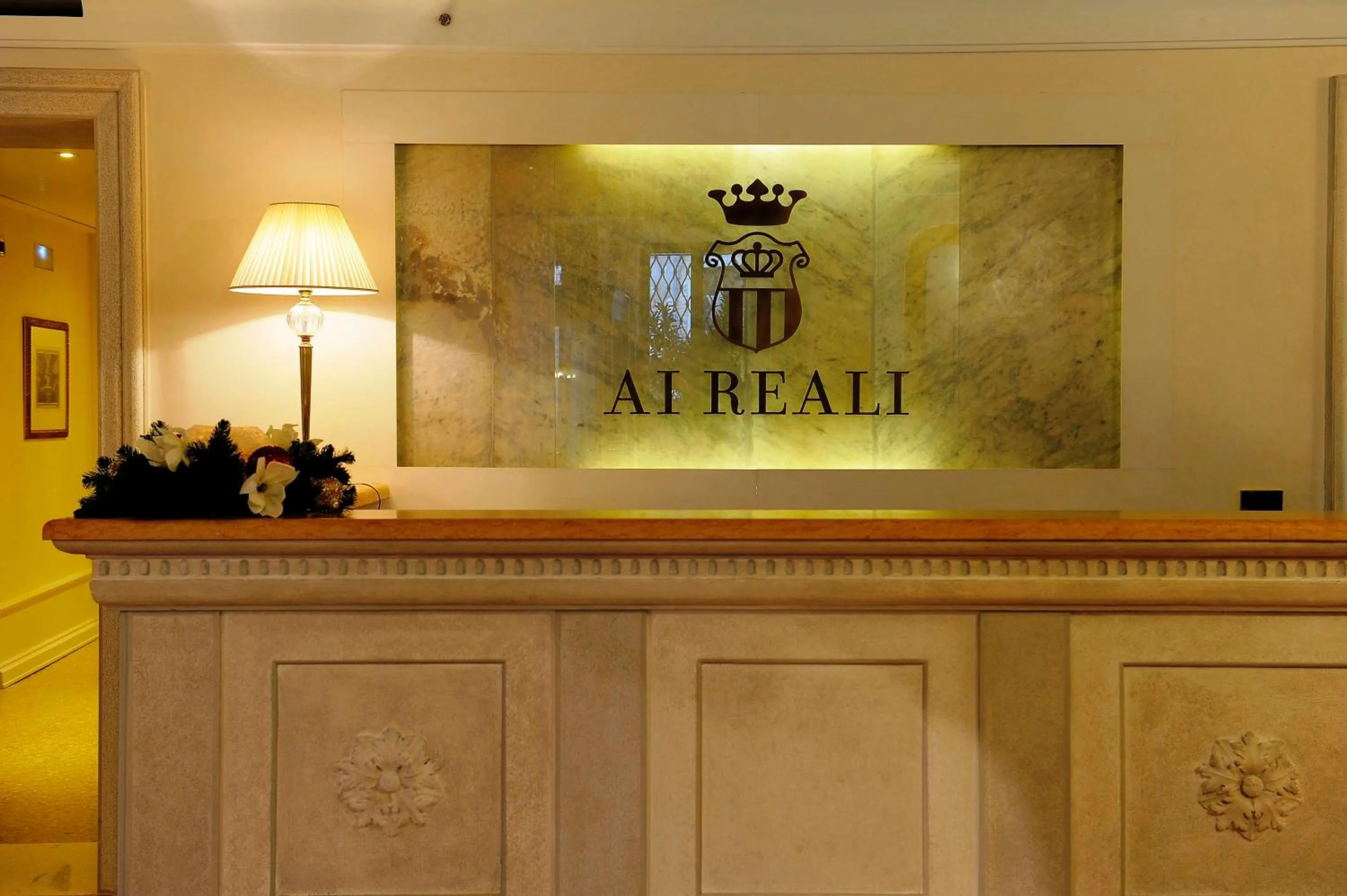 Lobby or reception in Hotel Ai Reali - Small Luxury Hotels of the World