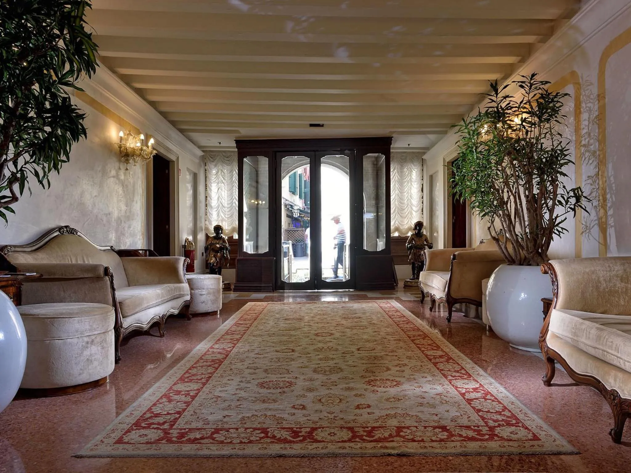 Lobby or reception in Hotel Ai Reali - Small Luxury Hotels of the World