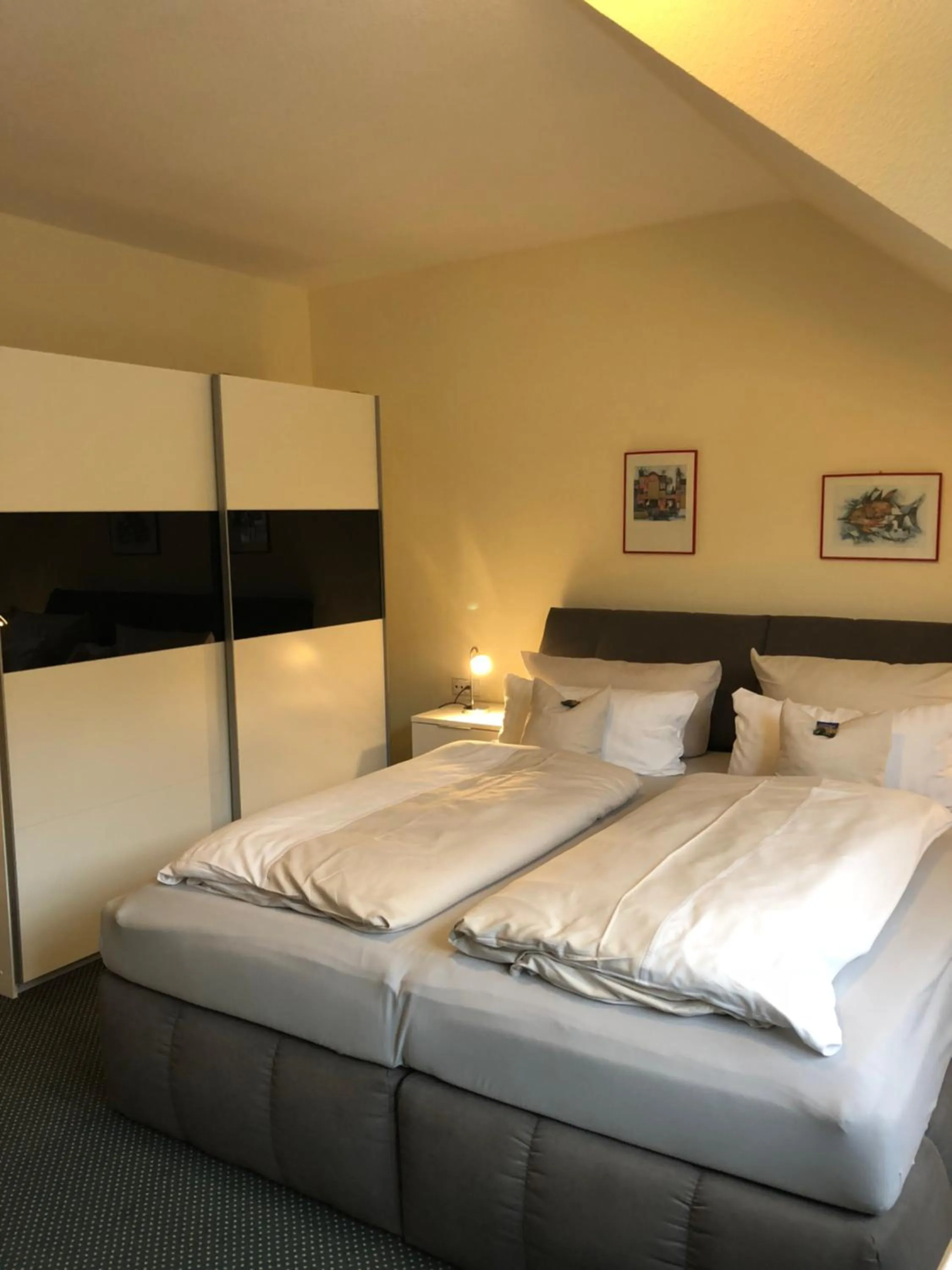 Bed in Landhotel Menke