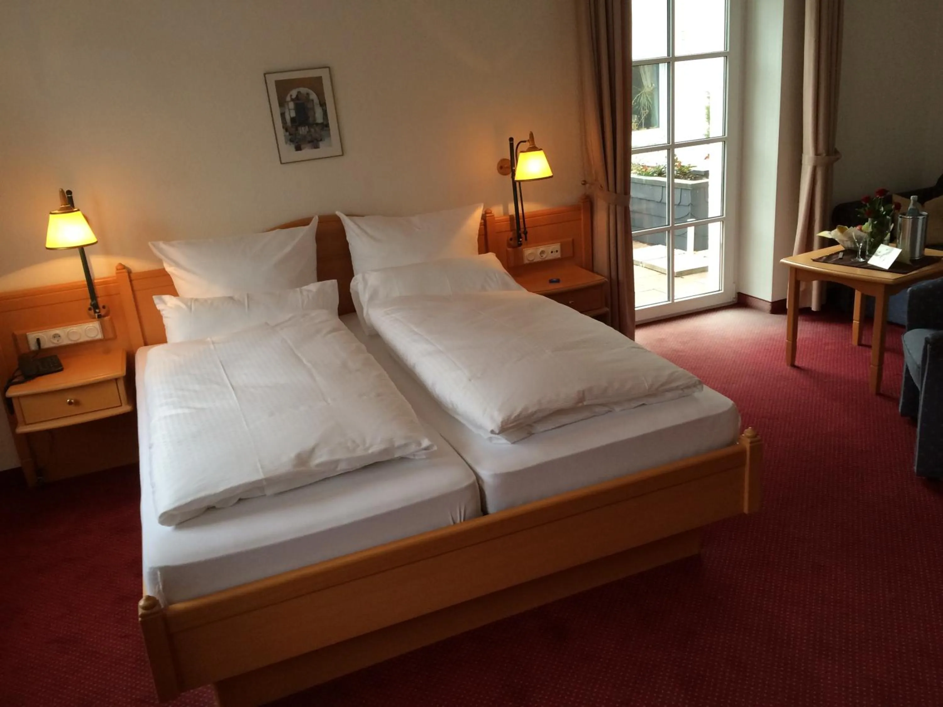 Day, Bed in Landhotel Menke