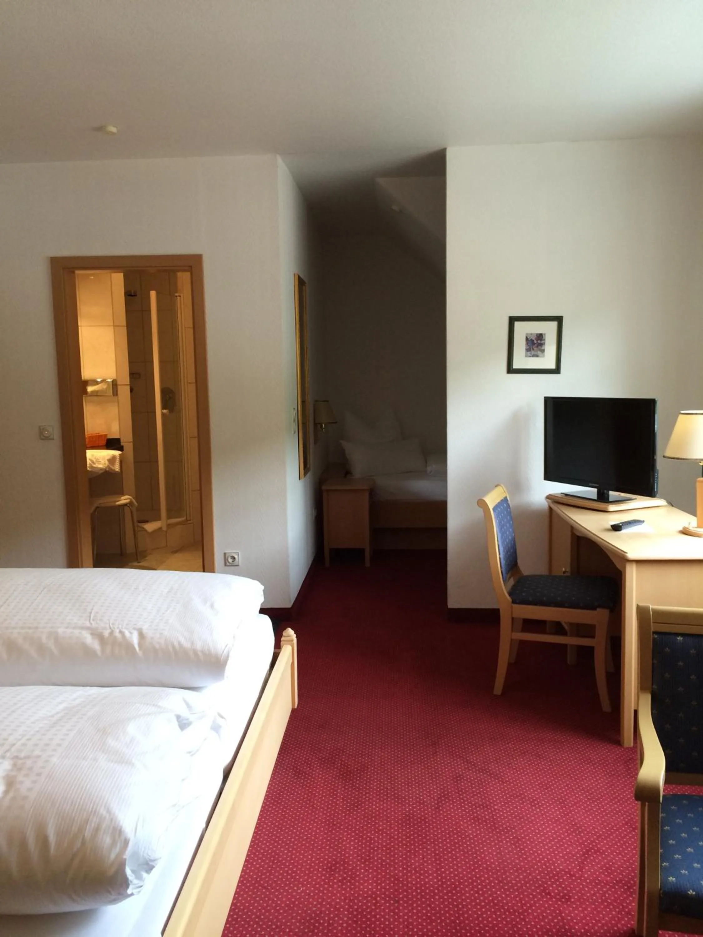 Decorative detail, Bed in Landhotel Menke