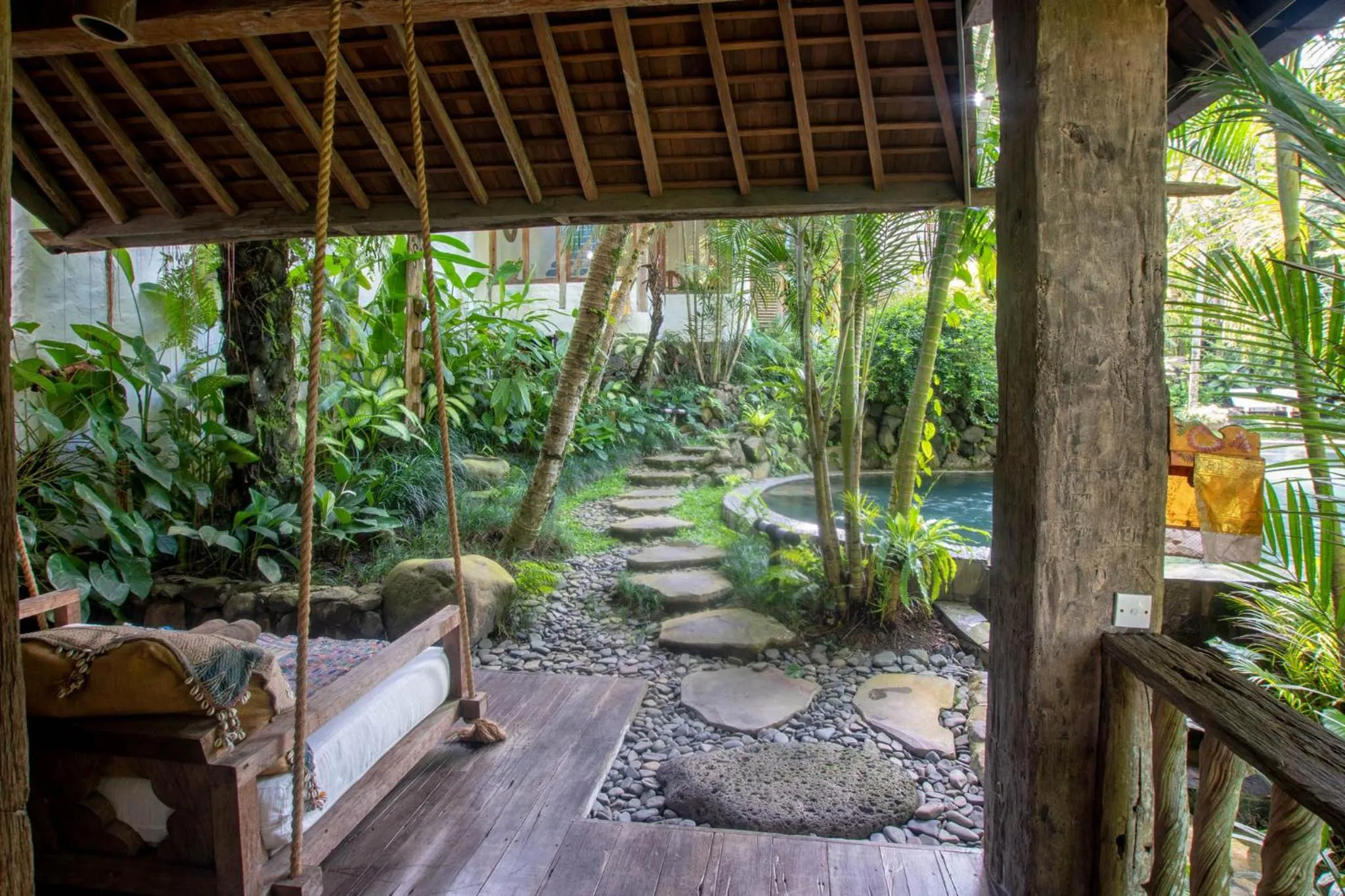 Natural landscape in Stone House