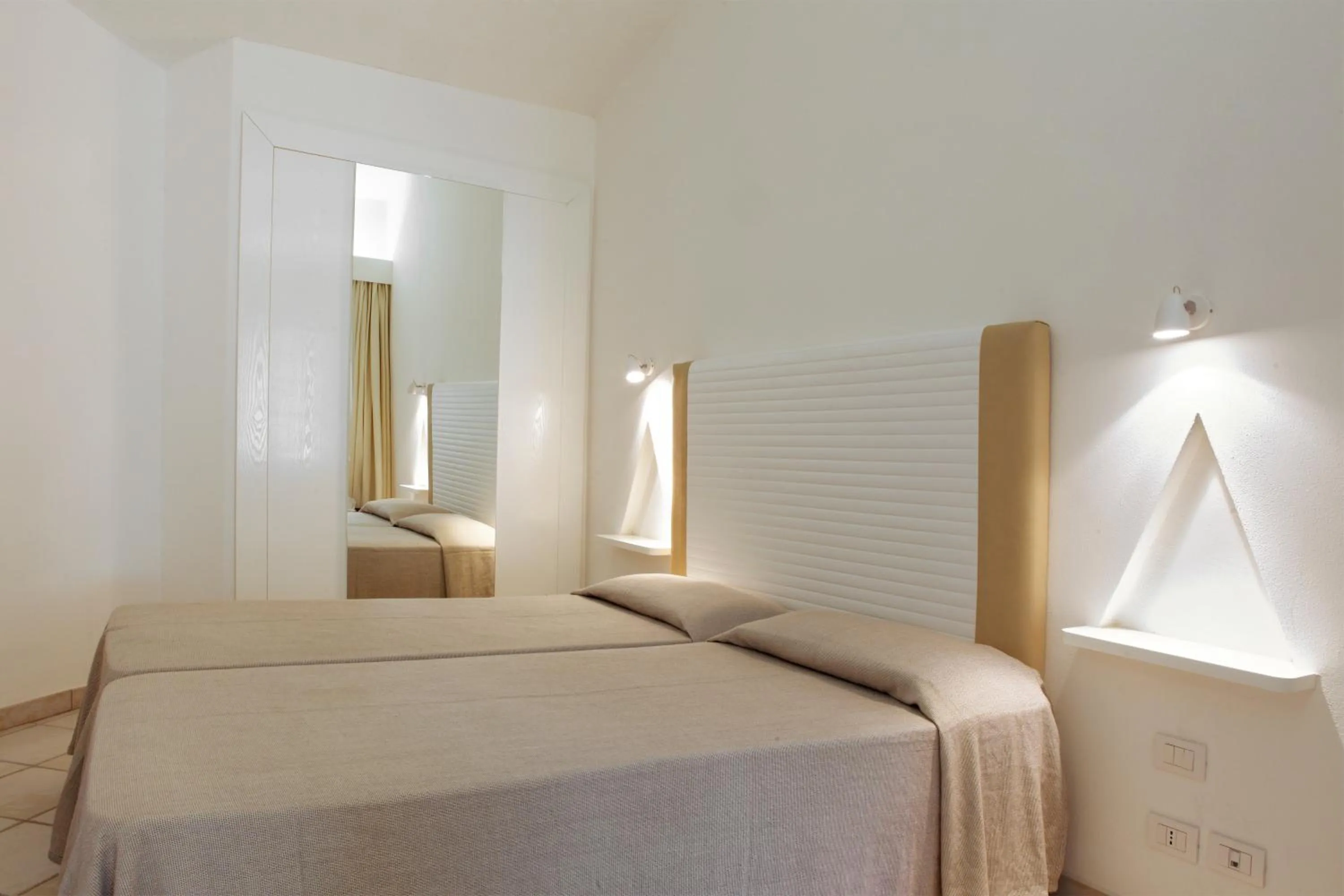 Bed in Hotel Mare Pineta